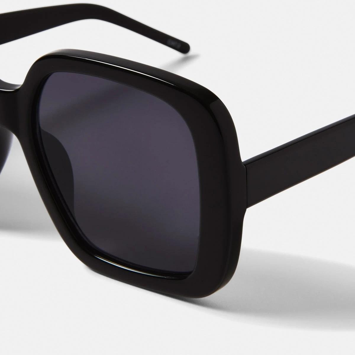 3 Womens Oversize Square Sunglasses ACCESSORIES BLACK, 3 of 6