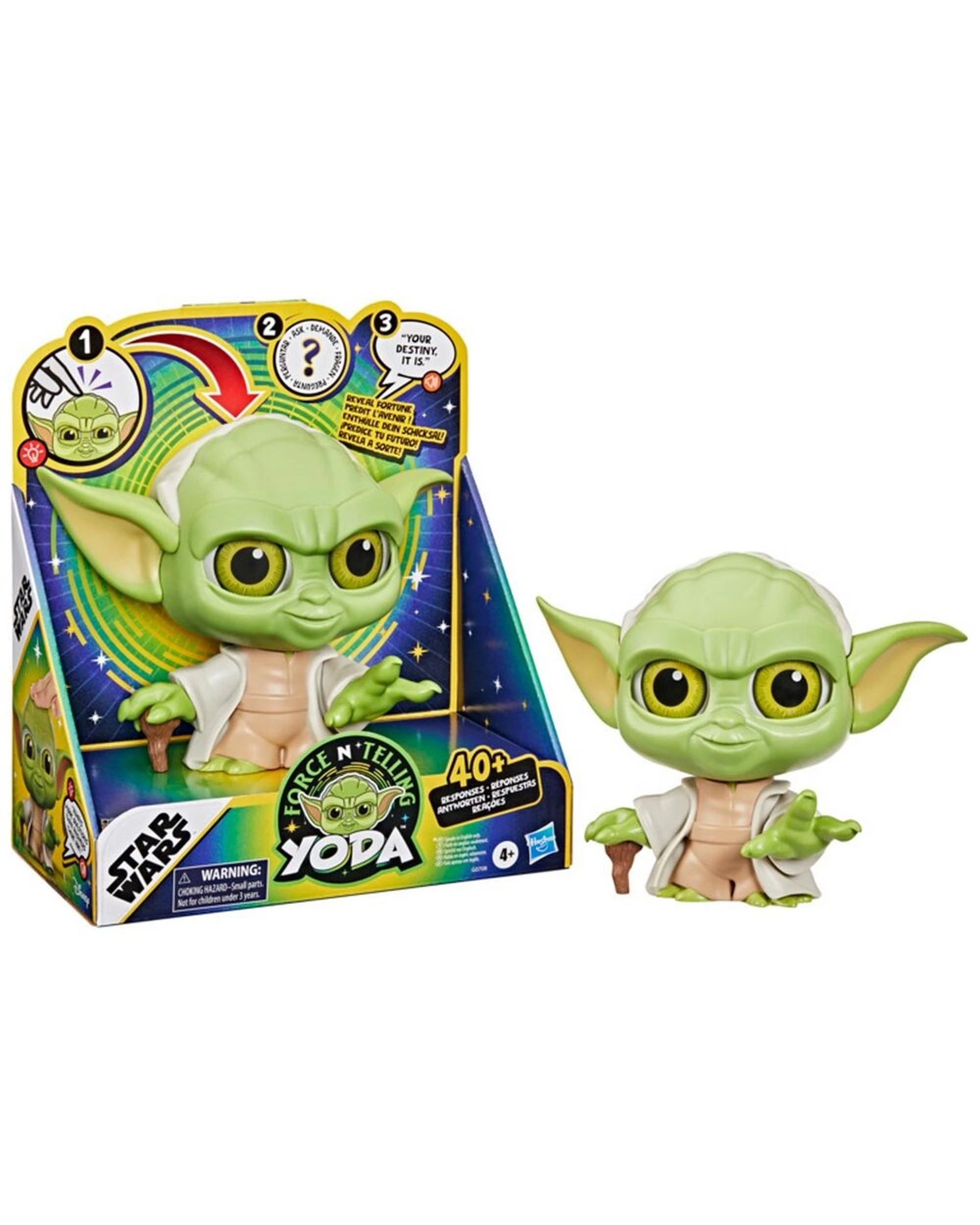 1 Star Wars Force N Telling Yoda Toy, 1 of 4