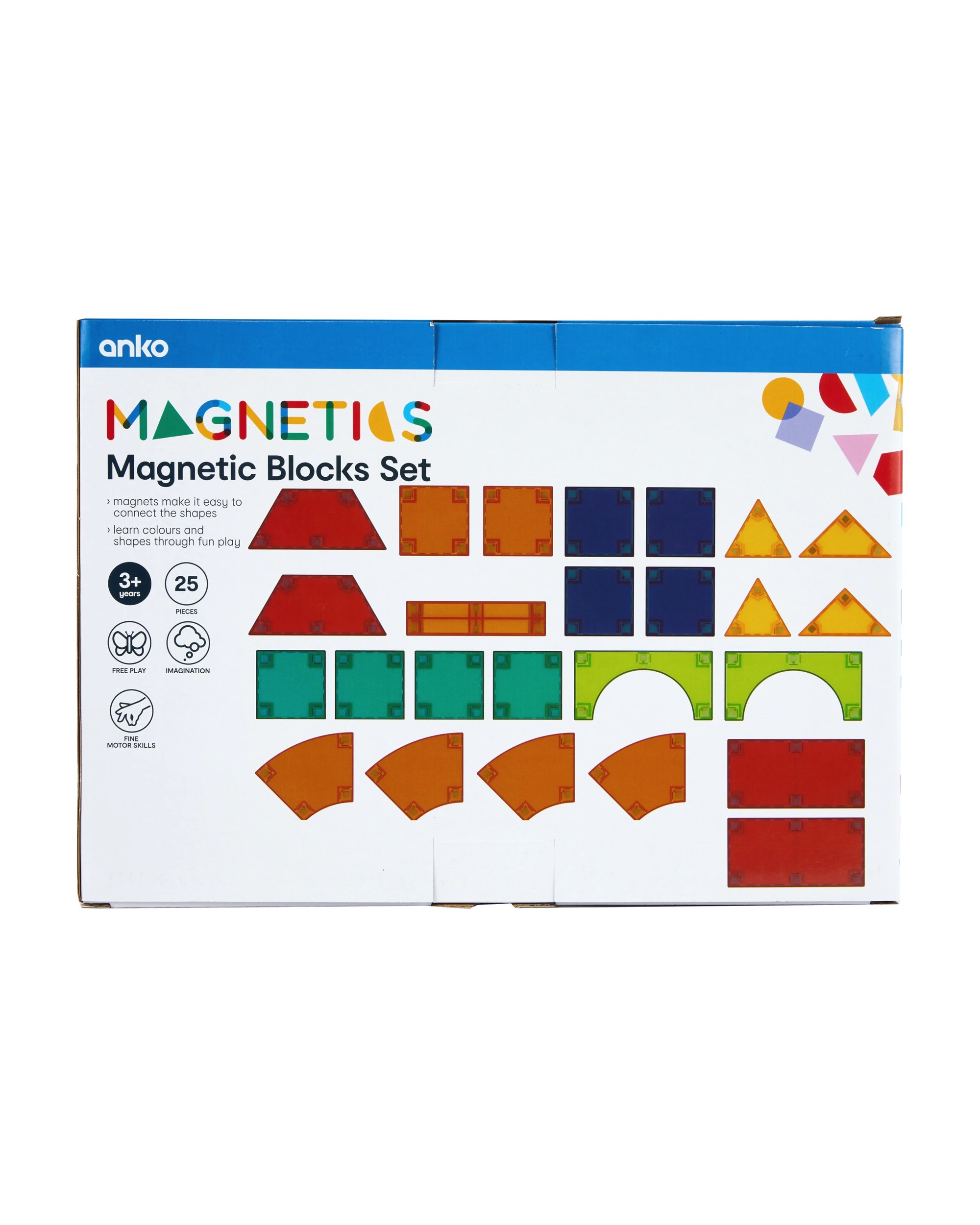 7 25 Piece Magnetic Blocks Set, 7 of 7
