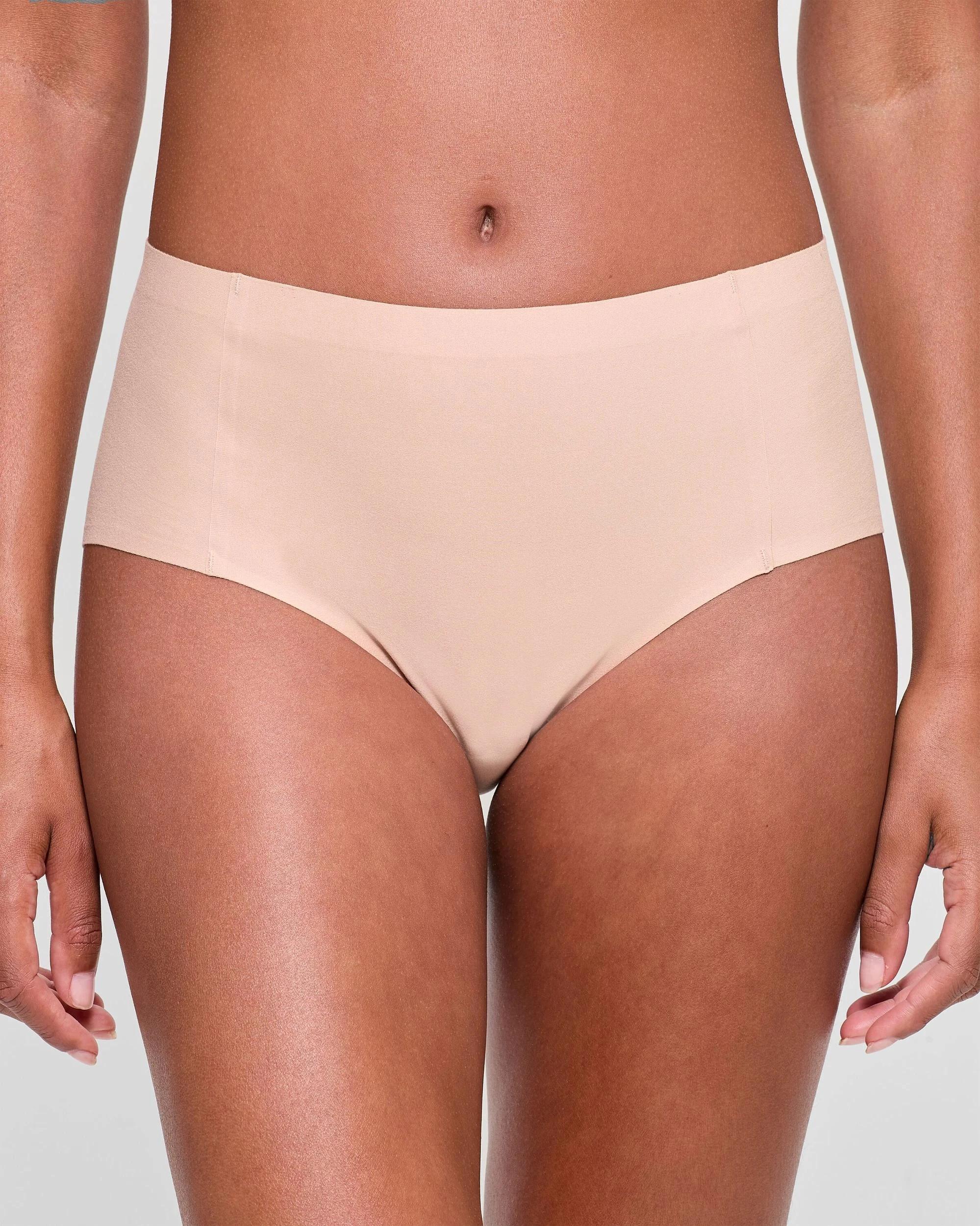 3 Target 2 Pack Bonded No Show Midi Briefs NUDE, 3 of 4