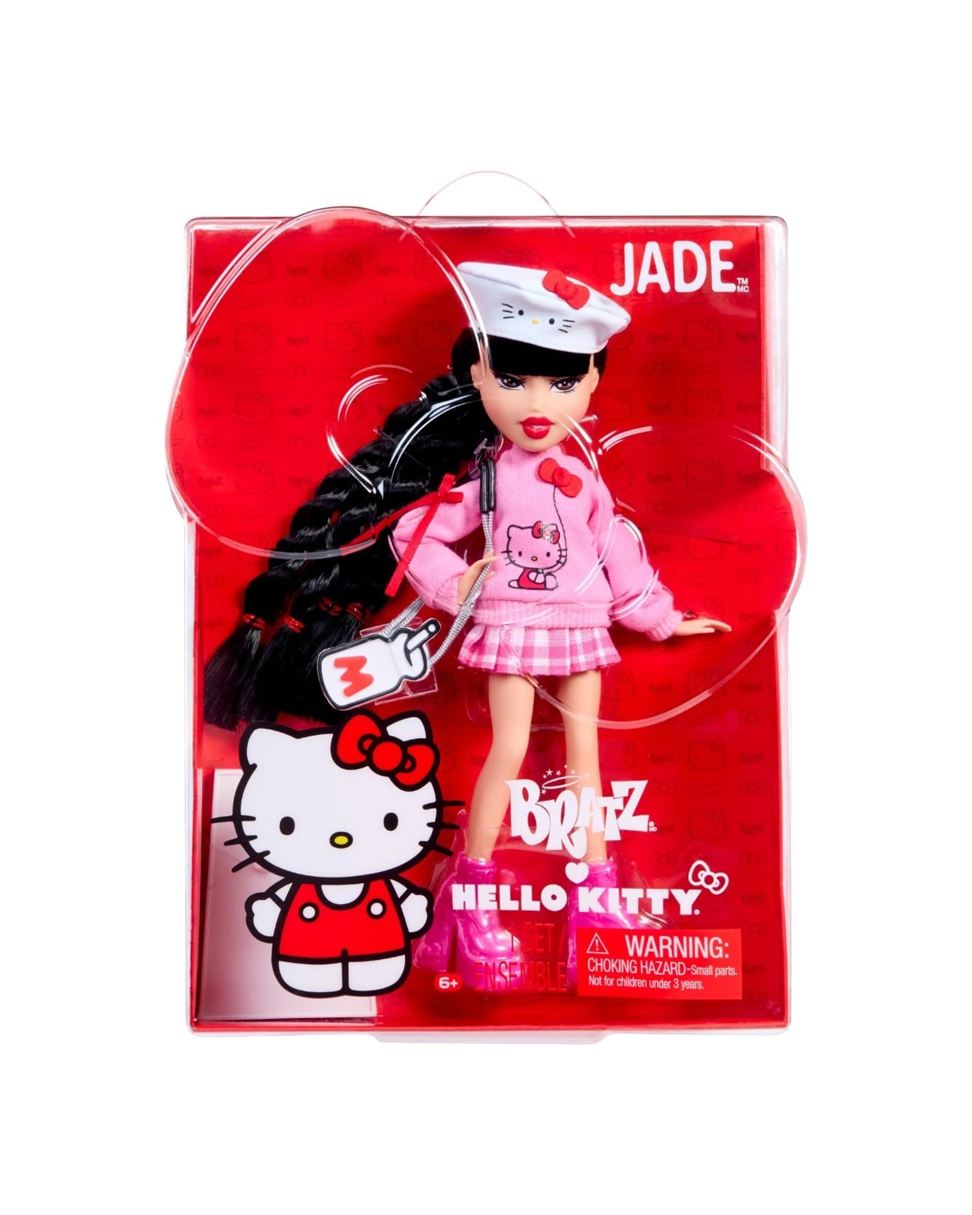 1 Bratz x Hello Kitty Jade Sanrio Fashion doll with Accessories, 1 of 10