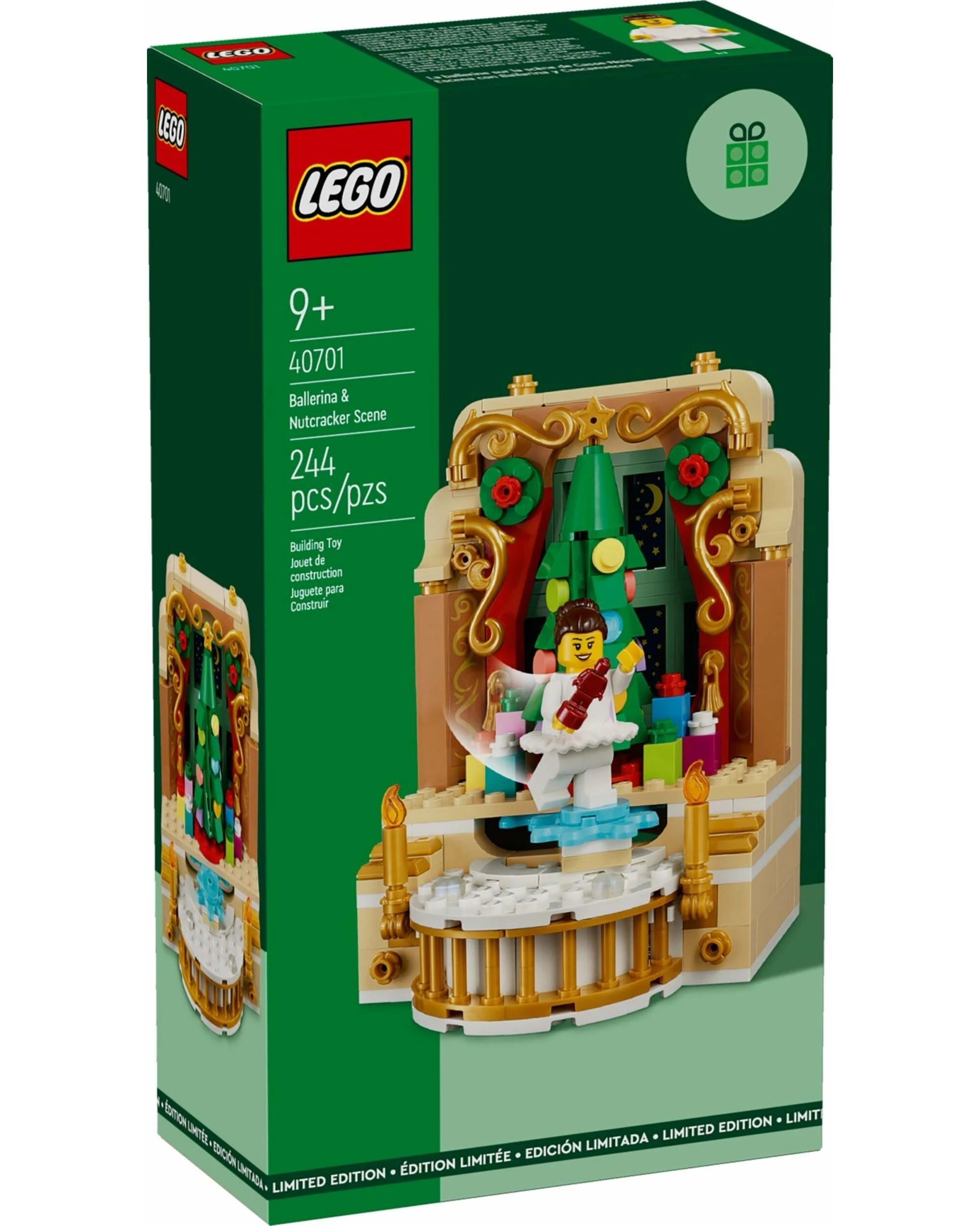 1 LEGO 40701 Christmas Ballerina Nutcracker Scene, 1 of 4