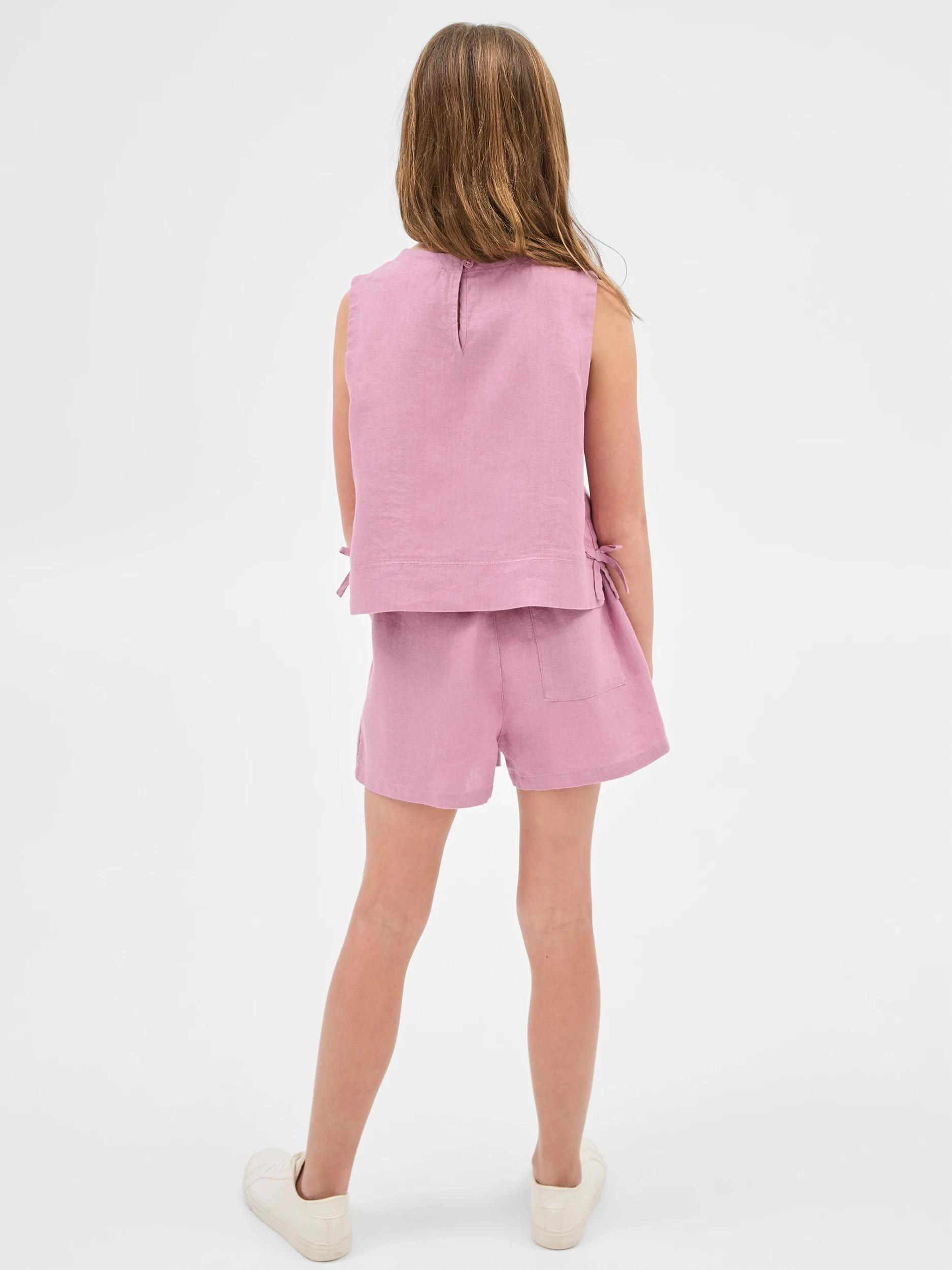 4 Target European Linen Tank PURPLE, 4 of 7