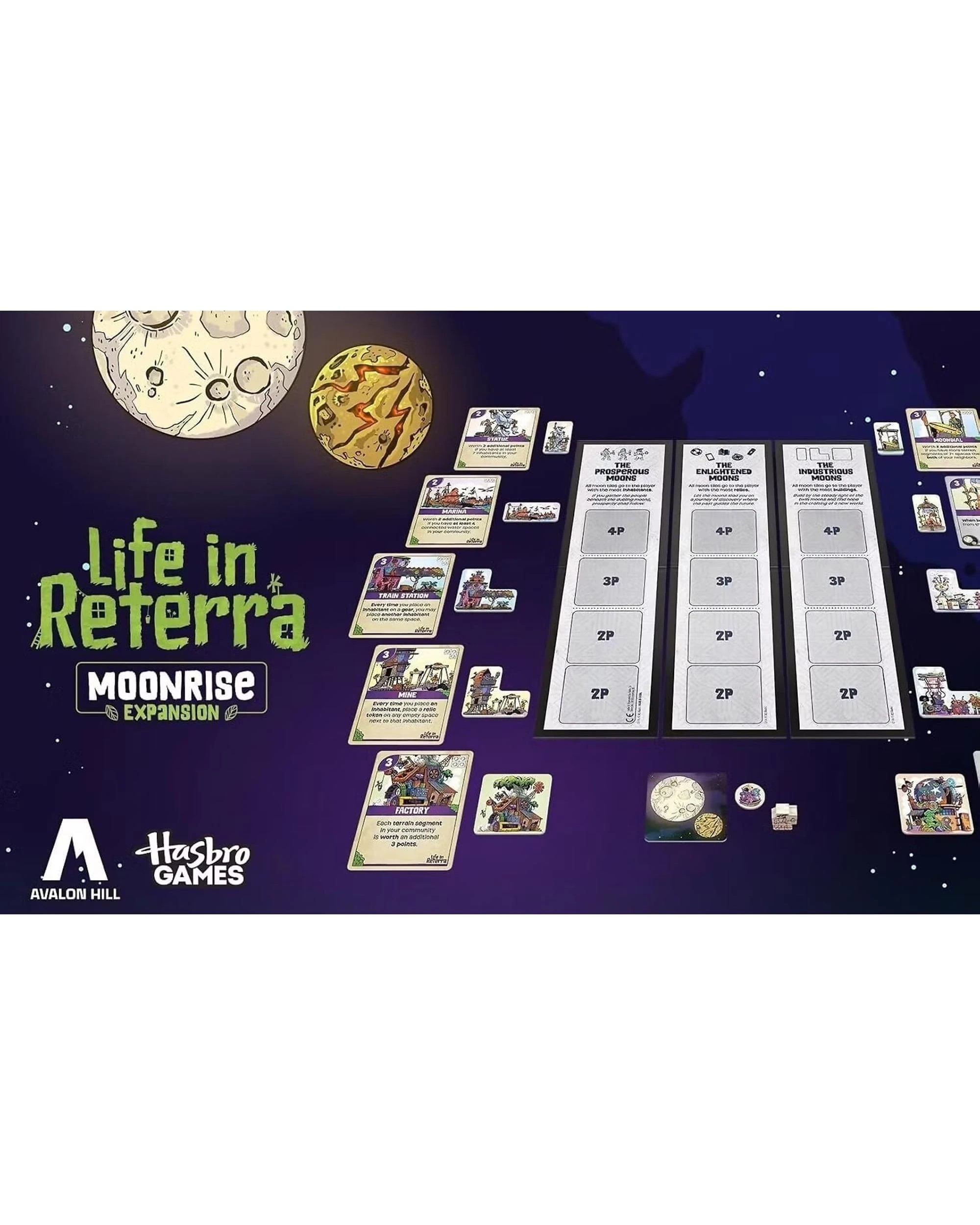 2 Life in Reterra Moonrise Expansion Board Game, 2 of 3
