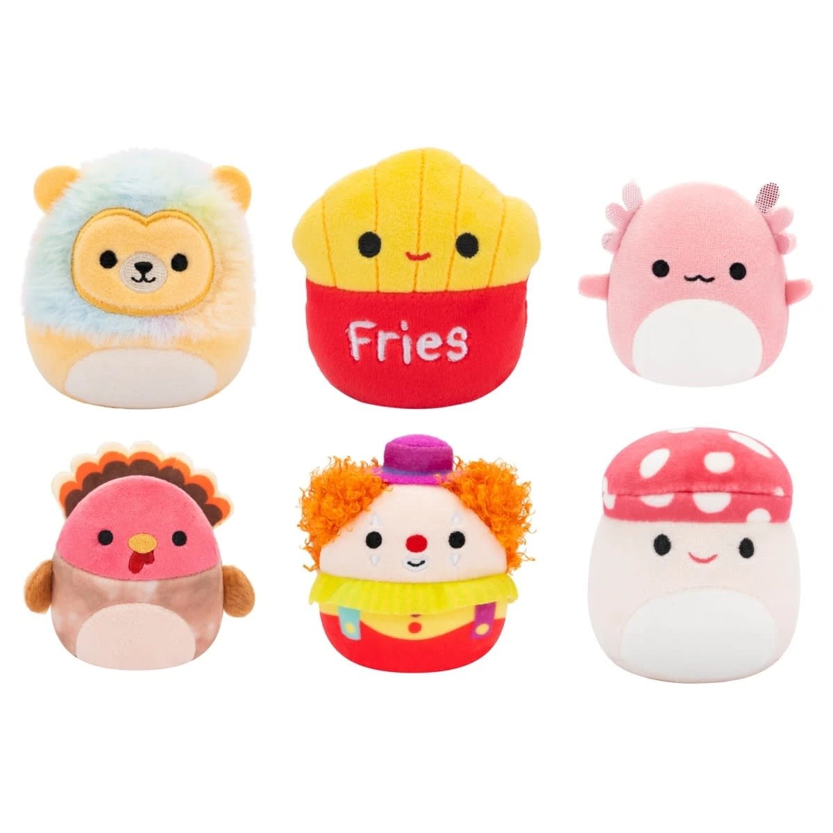 3 6 Pack The Orginal Squishmallows Micromallows - Assorted, 3 of 3