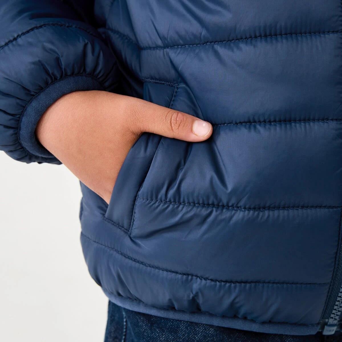 6 Super Light Puffer Jacket Dress Navy, 6 of 10