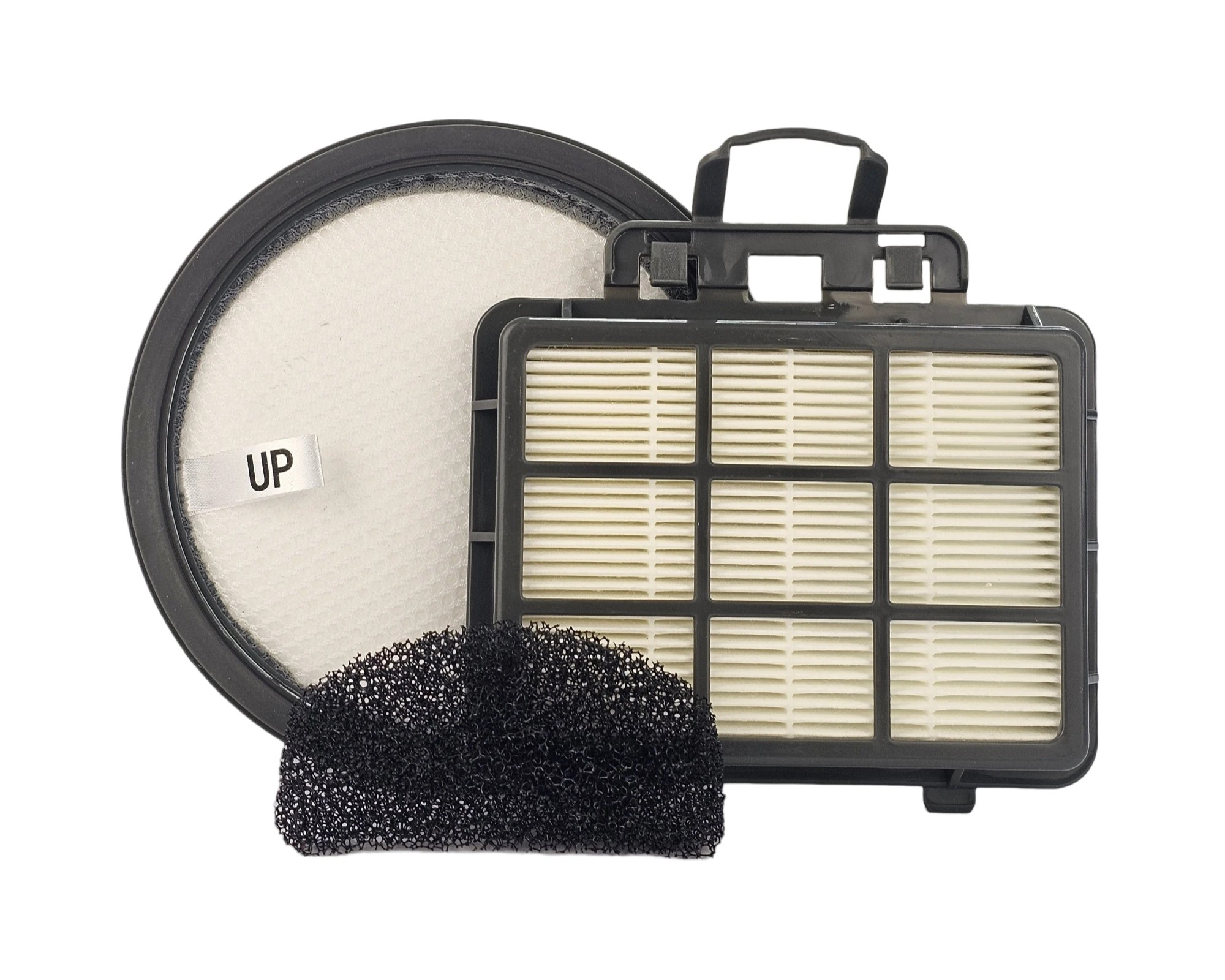 1 CleanUp Filter Set For Sauber Pro Pets SF-100 Bagless Vacuum Cleaner - White, 1 of 7
