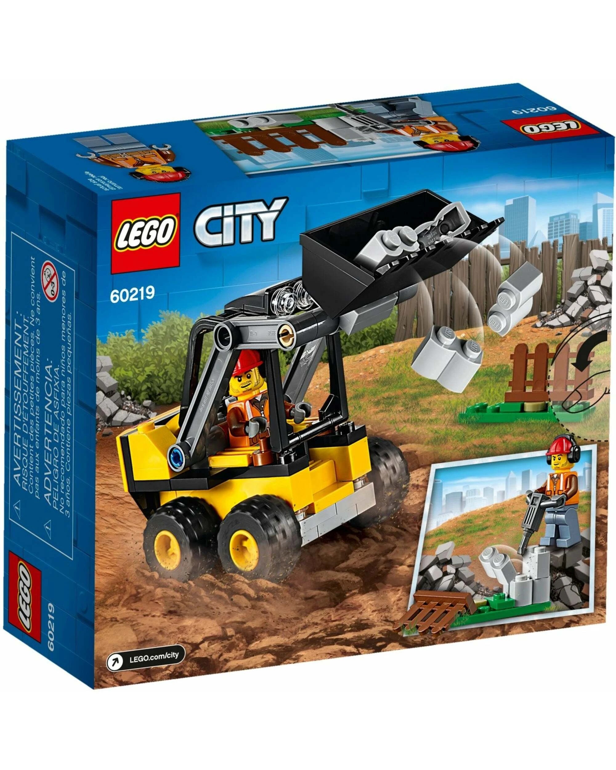 5 LEGO 60219 City Construction Loader, 5 of 5