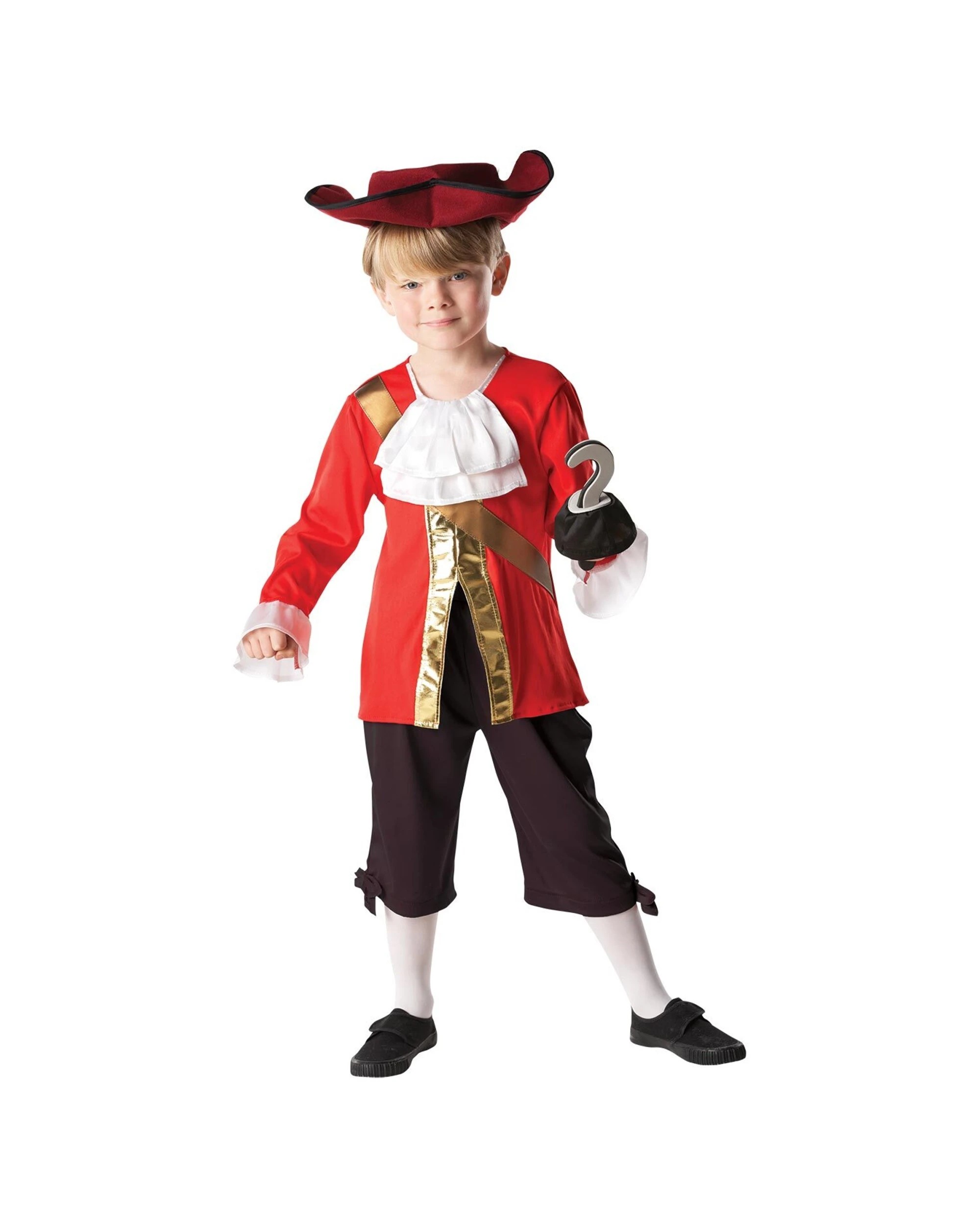 1 Disney Captain Hook Child Boys Dress Up Costume Size M - Multi, 1 of 2