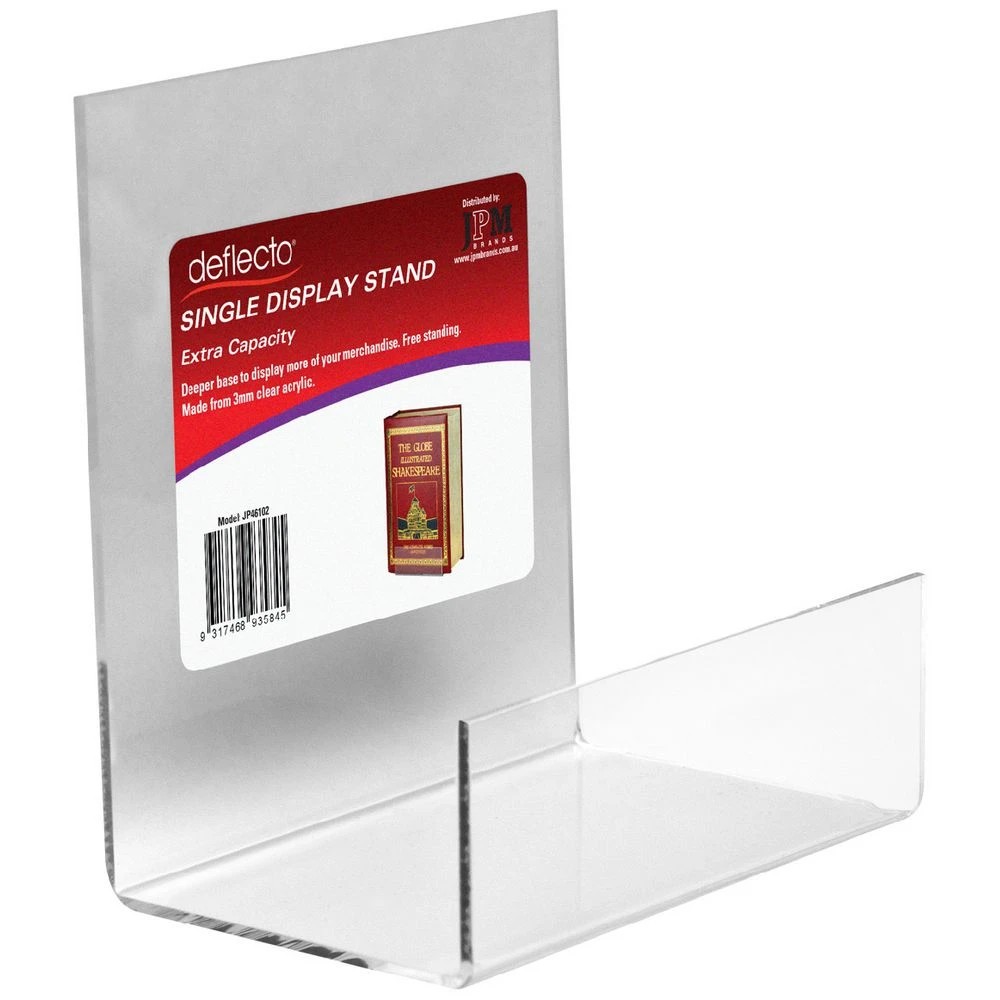 1 Deflecto Extra Capacity Single Display Holder, 1 of 1