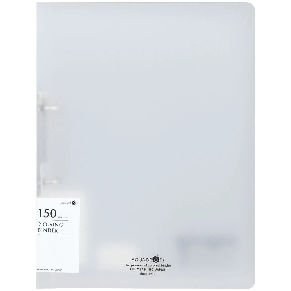 2 Aqua Drops Binder A4 2 O-Ring 18mm Twist White, 2 of 6