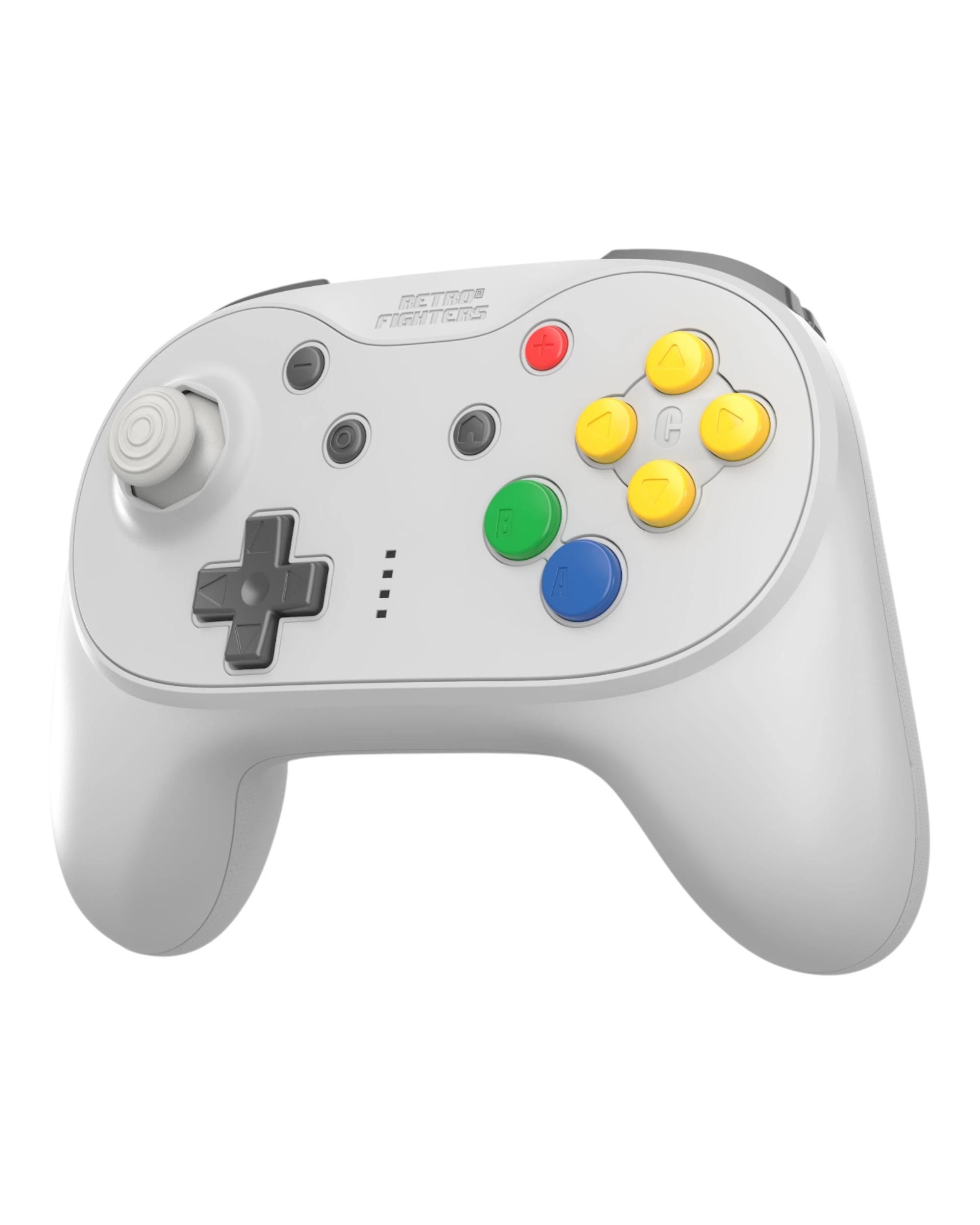2 Retro Fighters Brawler64 Pro Wireless Controller for N64, Switch, Switch 2 and PC - Classic Gray, 2 of 10
