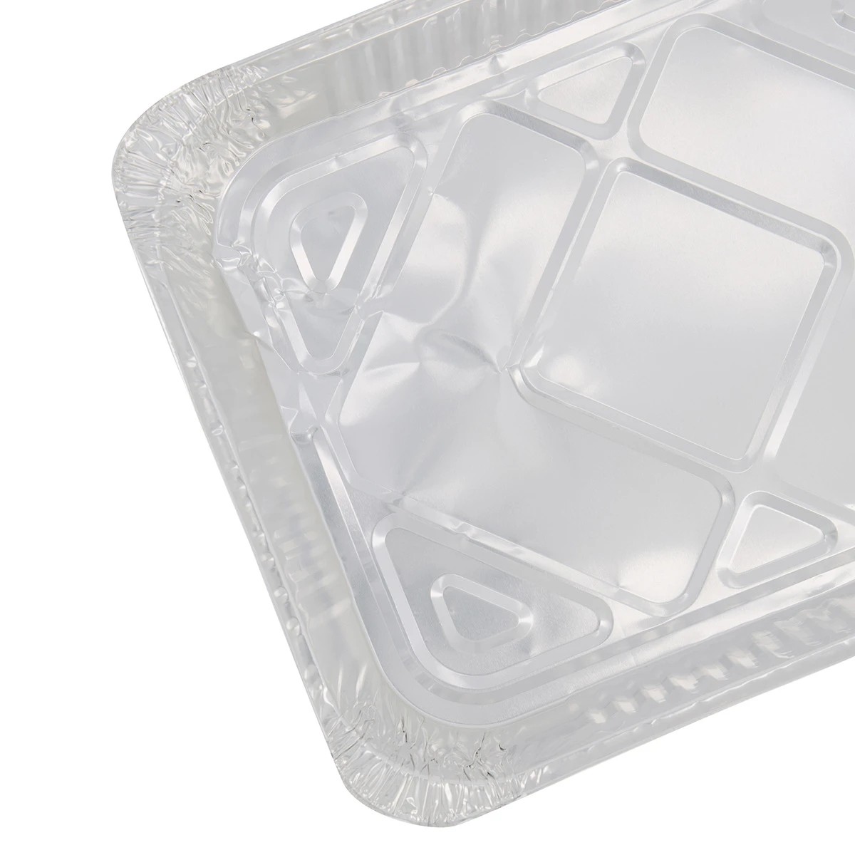 5 2 Pack Aluminium Roasting Trays with Lids, 5 of 7