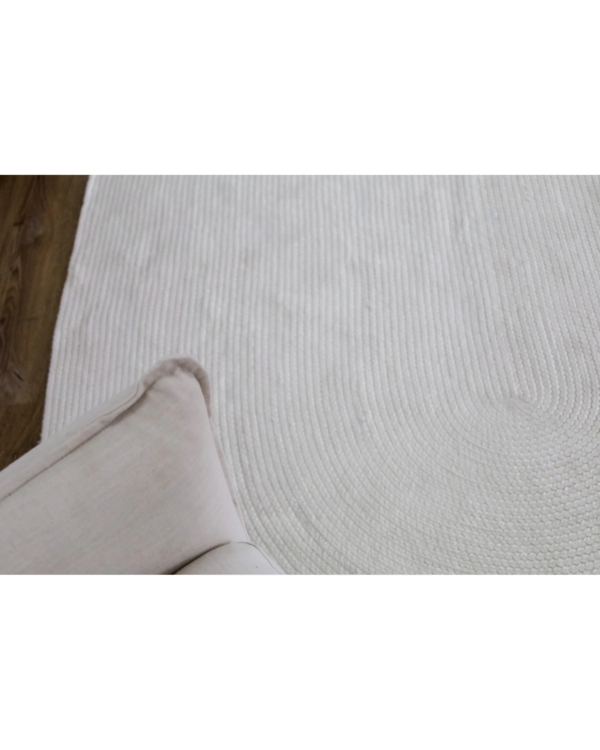 Fab Habitat Tula Oval Indoor Outdoor Rug 160cm Oval - Beige - Kmart