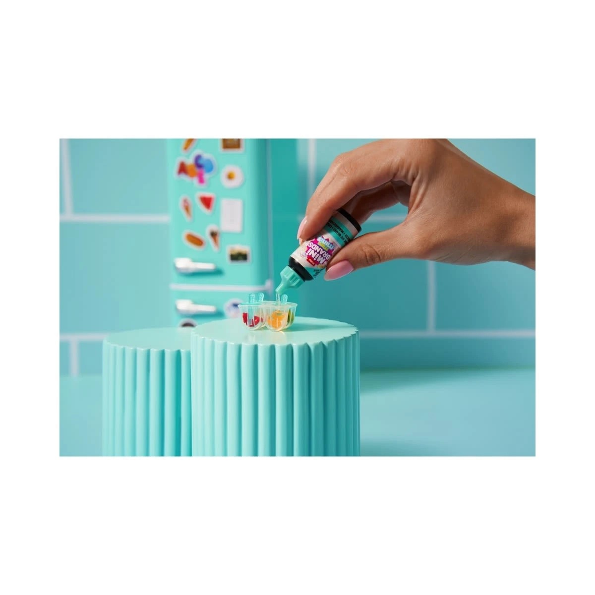 6 5 Piece Zuru Mini Brands Mini Minis Fill the Fridge Playset, 6 of 11