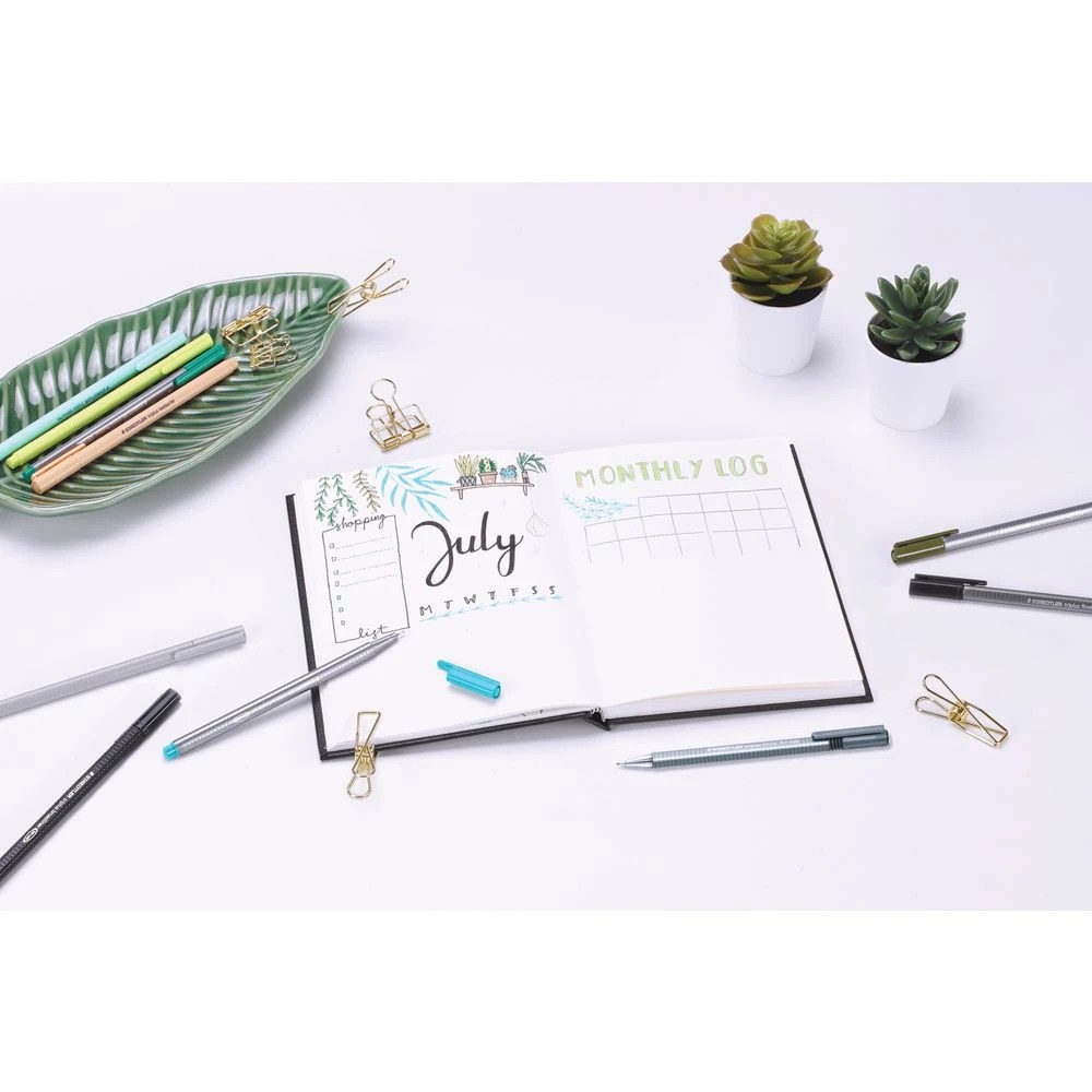 8 Staedtler Triplus Fineliners 0.3mm Assorted 4 Pack, 8 of 10