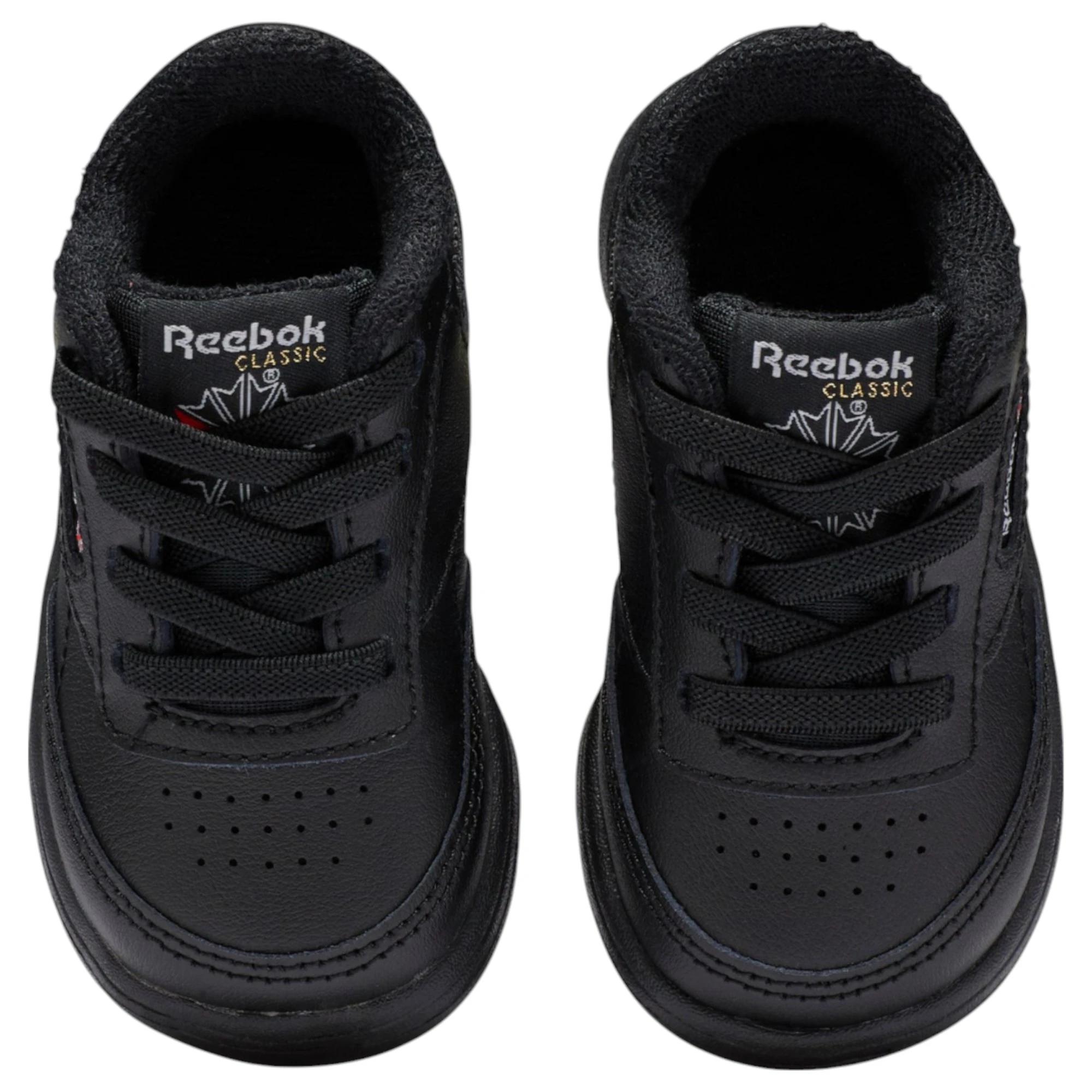 5 Reebok Unisex Toddler Club C Triple Casual Shoes BLACK, 5 of 8
