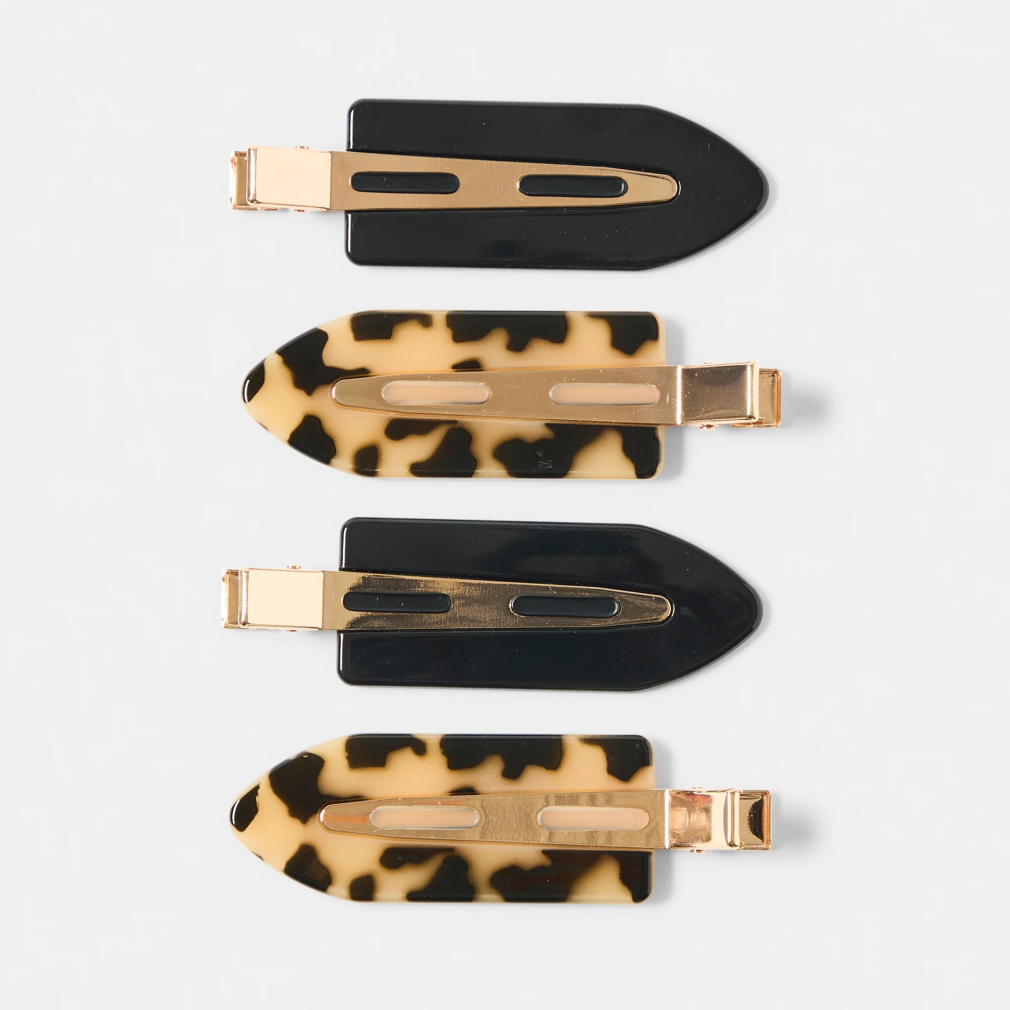 1 OXX Haircare 4 Pack No Crease Extra Large Hair Clips, 1 of 3