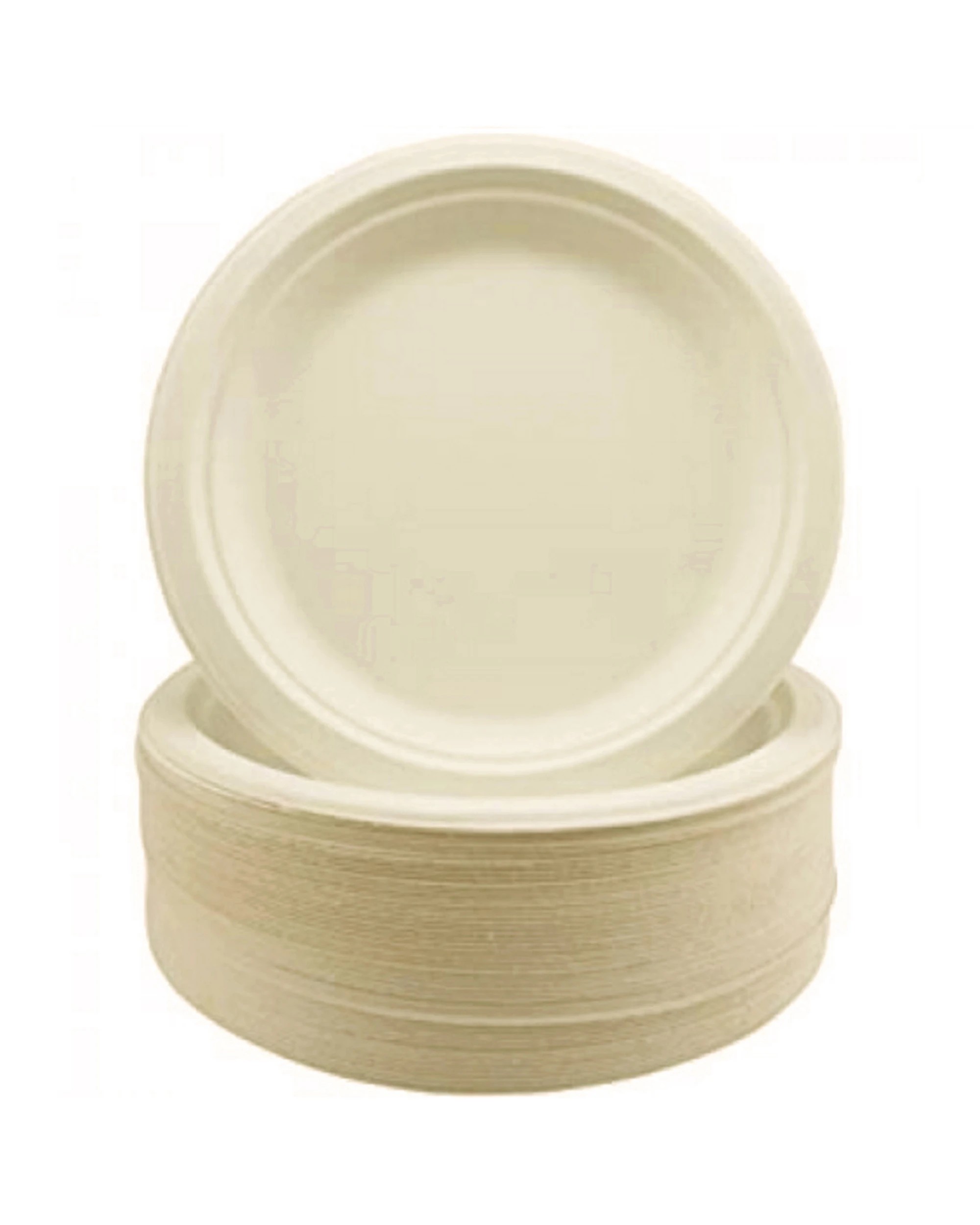 1 Alpen Natural Sugar Cane Large Plates 23cm Bulk Pack of 50, 1 of 3