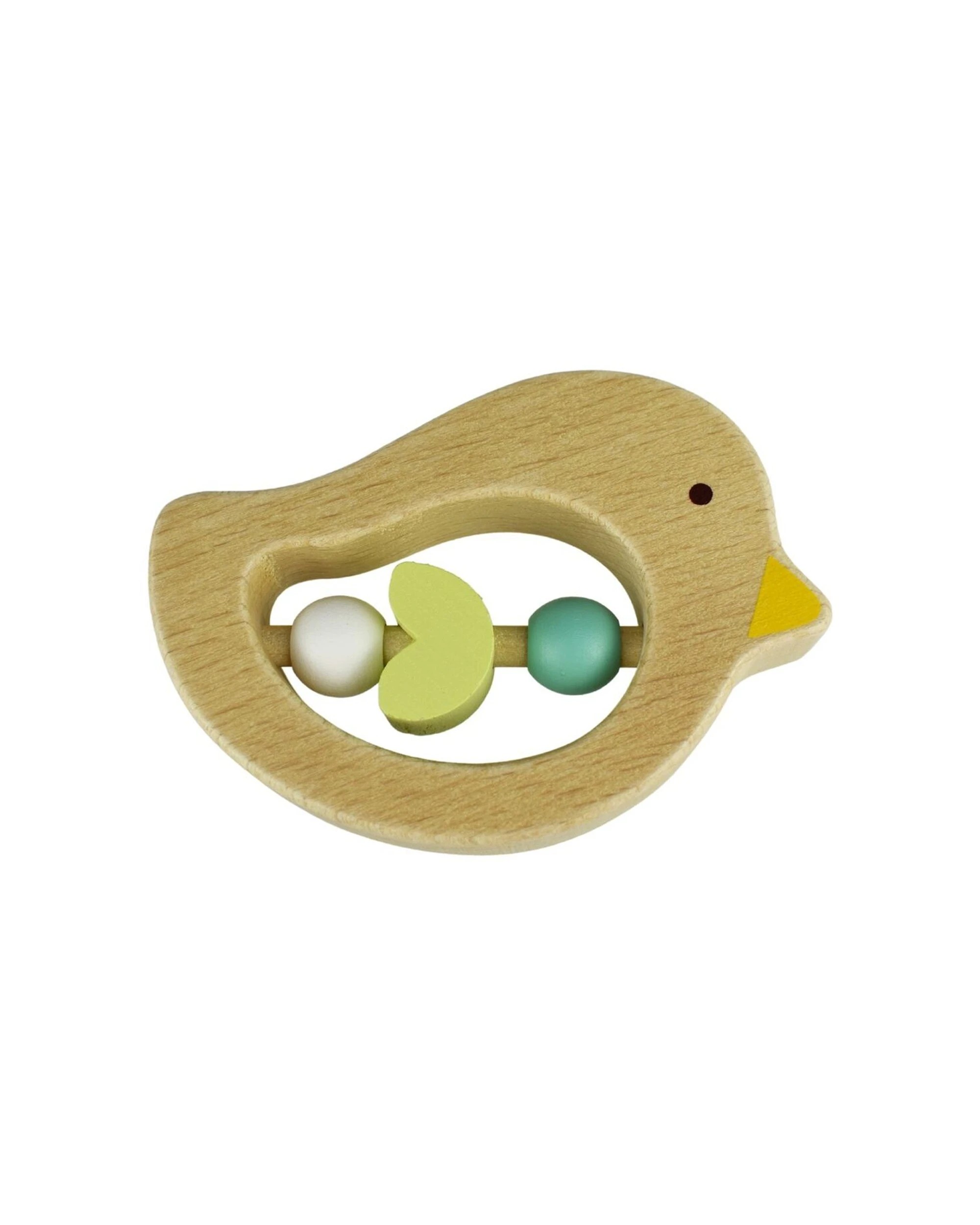 5 Kaper Kidz 3pc Calm And Breezy Baby Gift Set Bunny Bird Bear Toys - Natural, 5 of 7