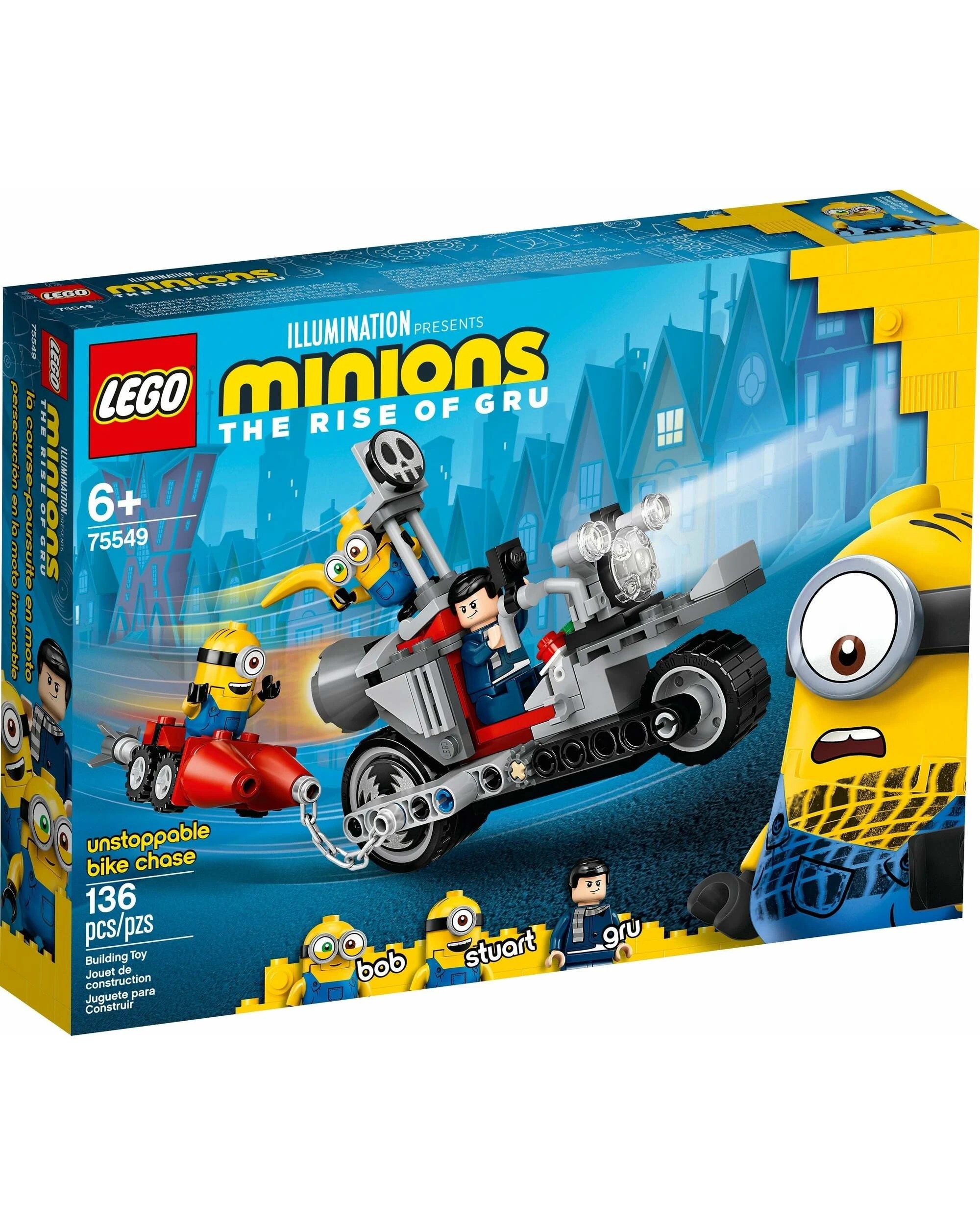 1 LEGO 75549 Minions Unstoppable Bike Chase, 1 of 5