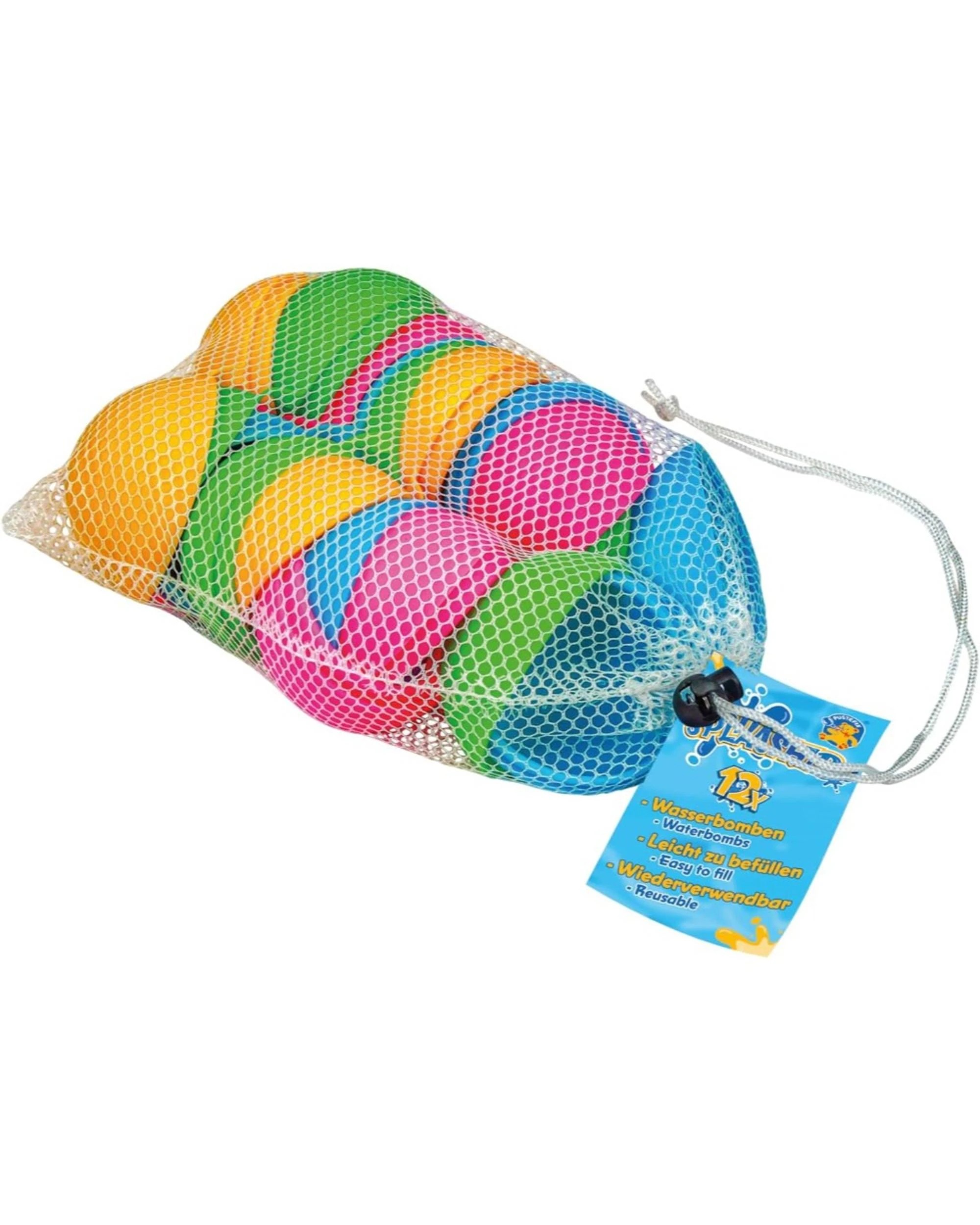 4 Pustefix Water Splashers Reusable Water Balloons 12 Pack, 4 of 4