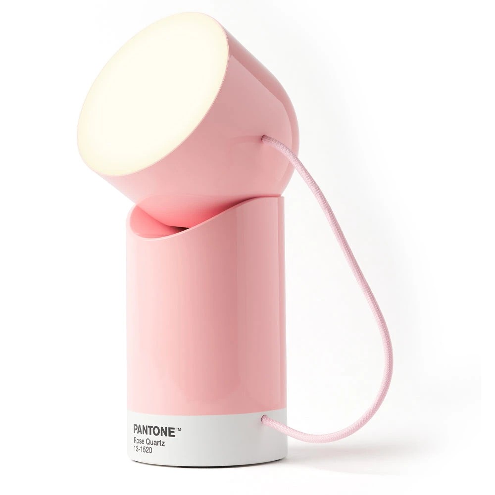 1 Lexon Orbe Portable Led Lamp With Moving Head PANTONE - Rose Pink - Green, 1 of 6