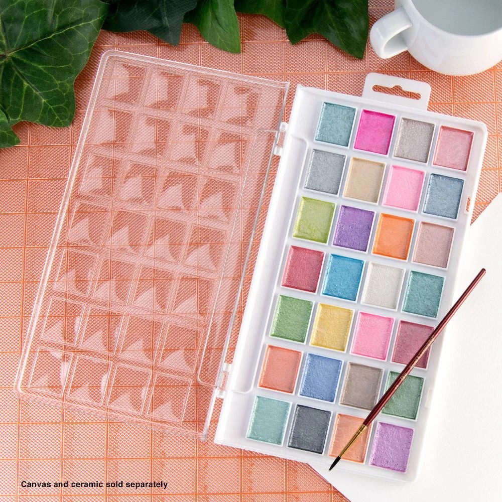 5 Royal & Langnickel Pearlescent Watercolour Cake Set, 5 of 7