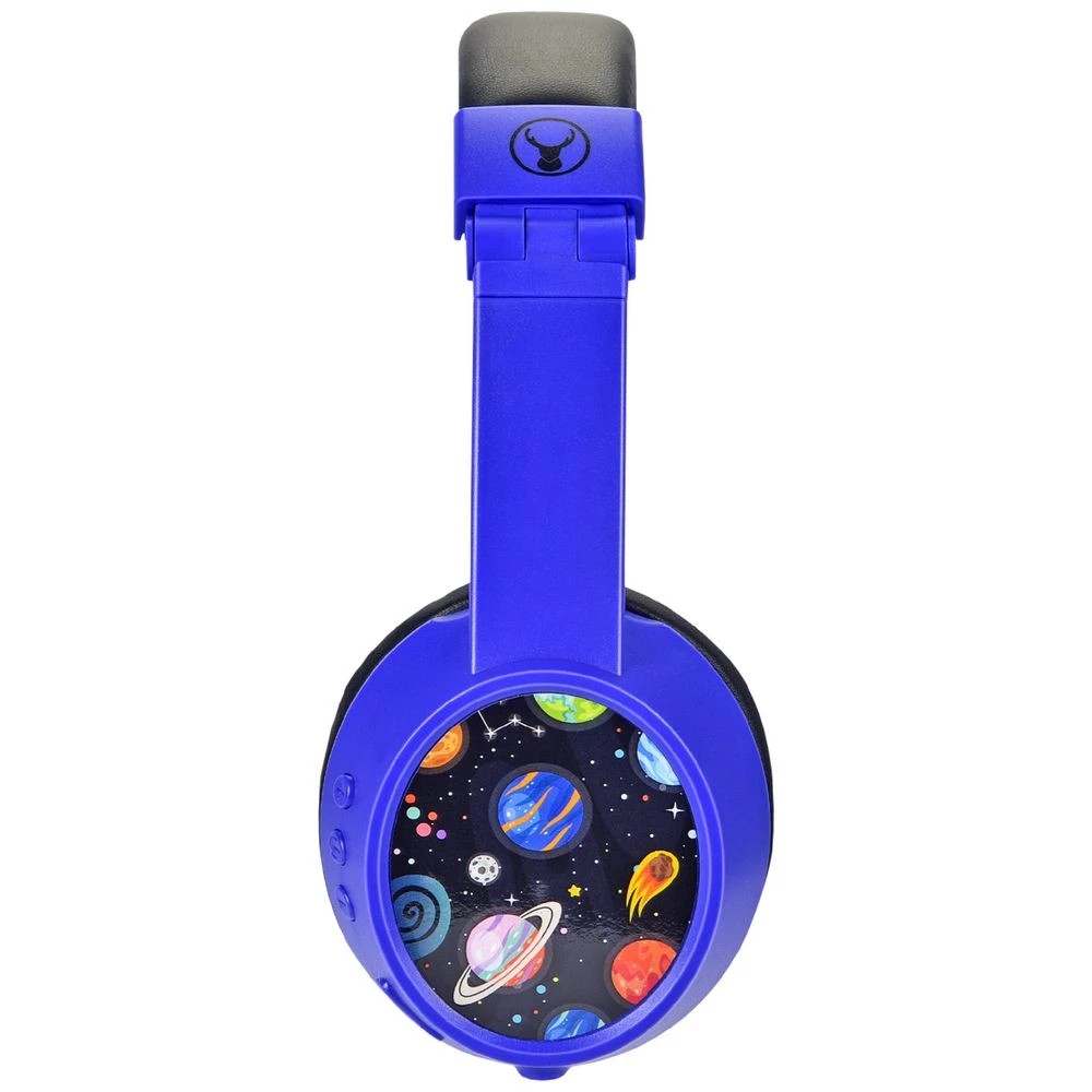 2 BONELK My-Style Kids Wireless Headphones Purple/Black, 2 of 6