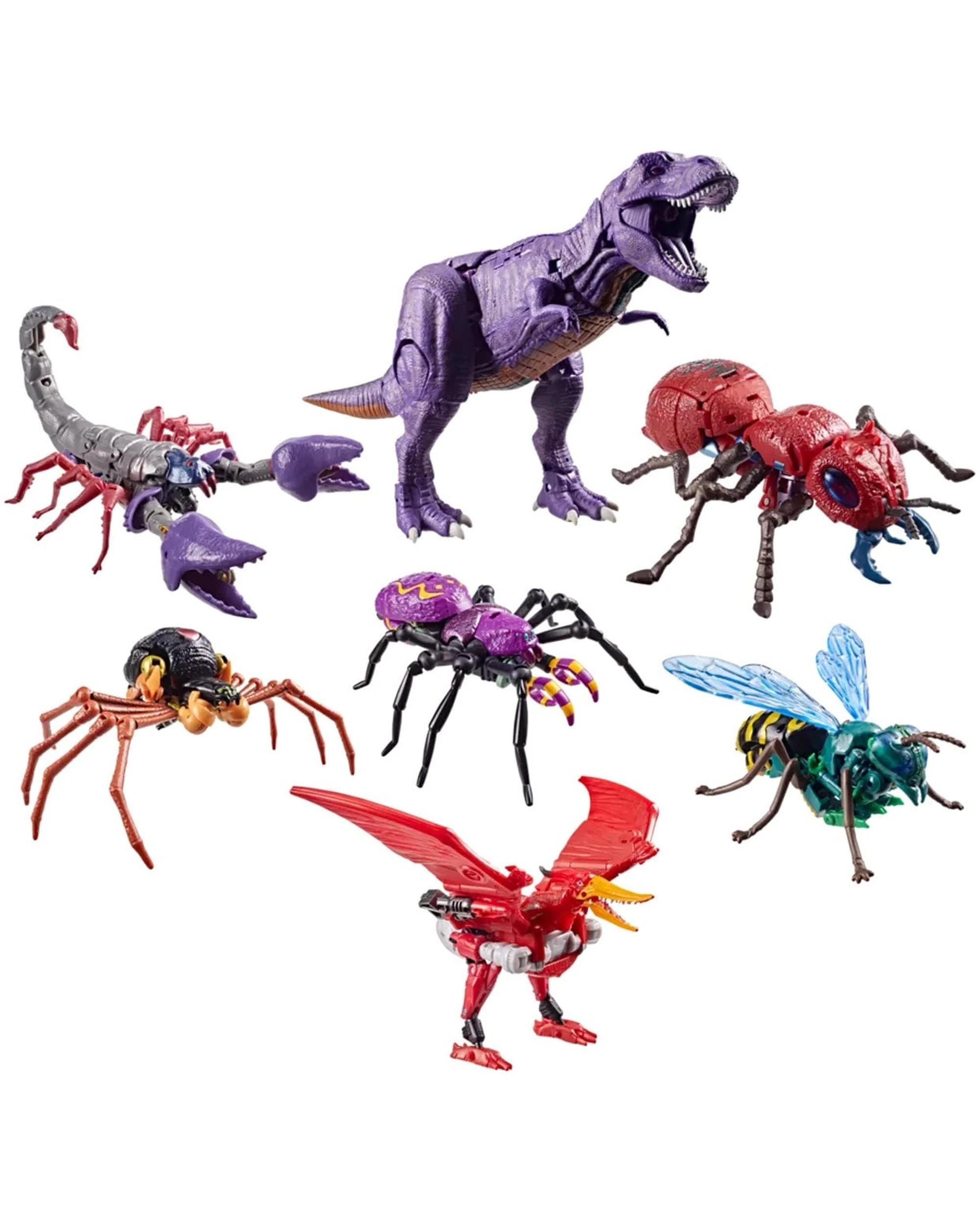 3 Transformers Takara Tomy Beast Wars Predacon Collection 7 Pack Action Figures, 3 of 10