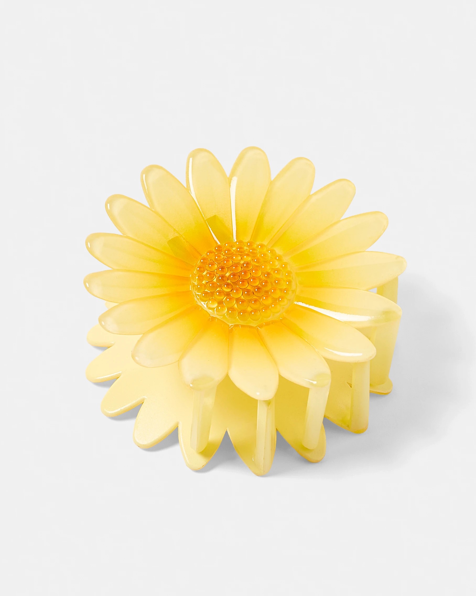 2 Yellow Daisy Claw Hair Clip, 2 of 4