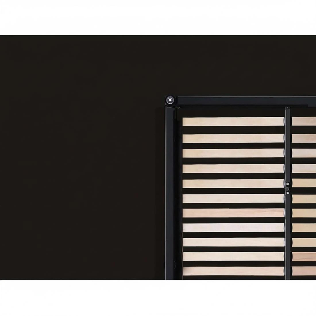 7 Artiss Bed Frame Queen Size LED Gas Lift  COLE - White, 7 of 10