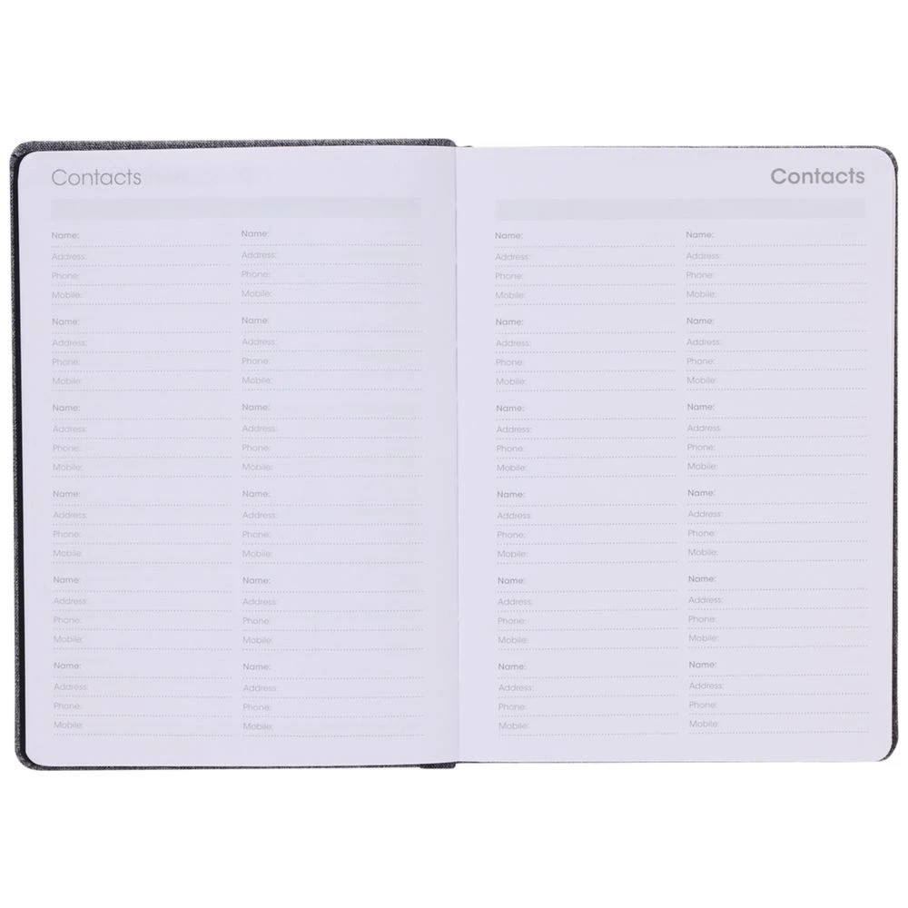 4 Otto A5 Day To Page RPET Diary FY26/27 Grey, 4 of 5