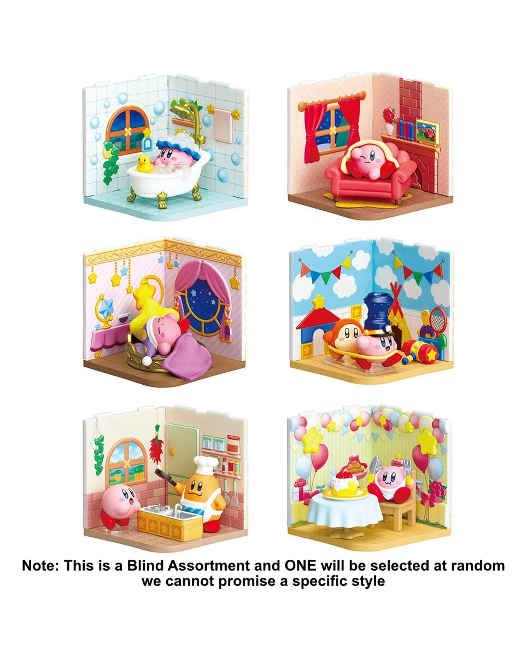 2 Re-Ment Kirby Wonder Room Mini Figure Blind Box, 2 of 3