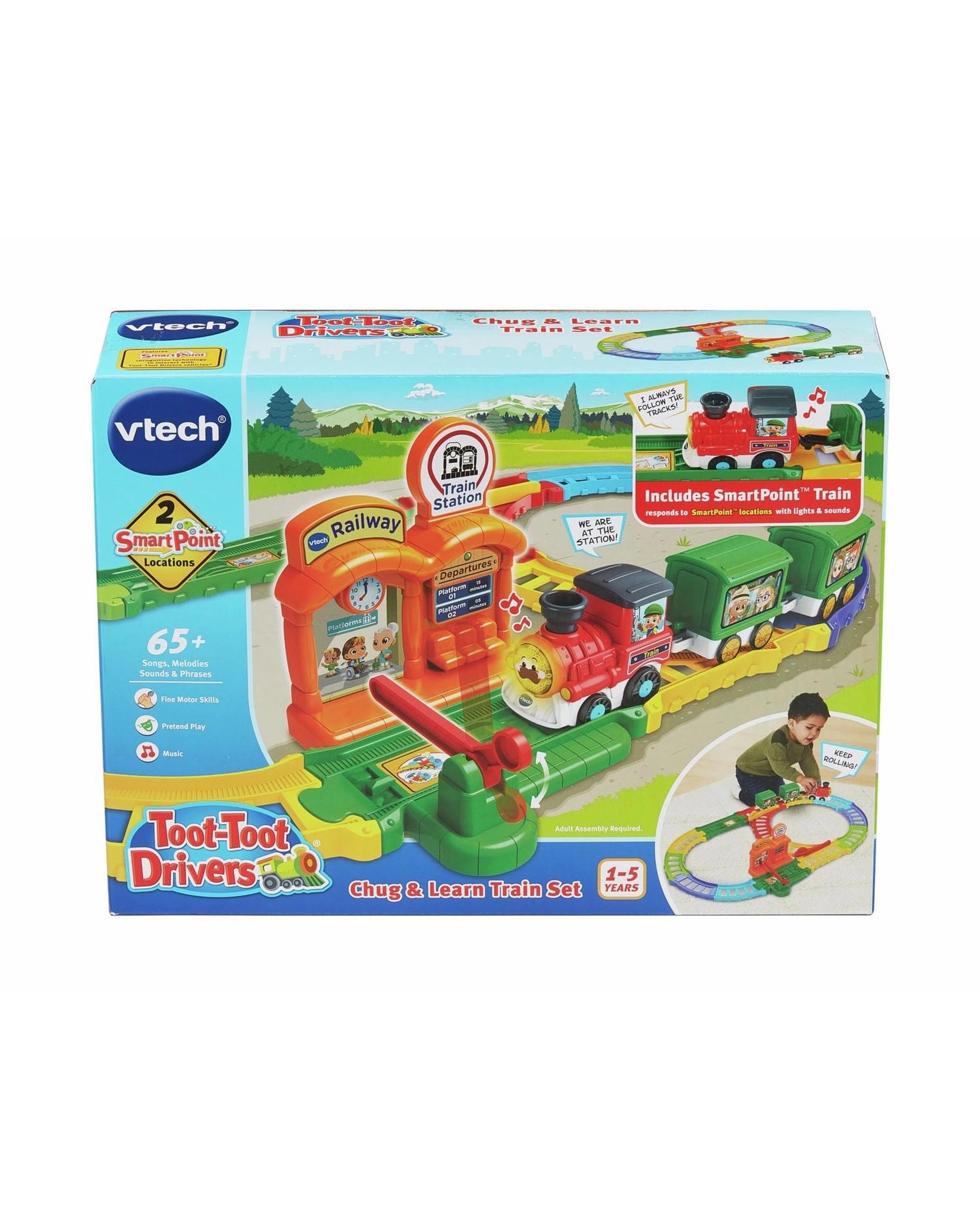 1 VTech Toot-Toot Drivers Chug and Learn Train Set, 1 of 5