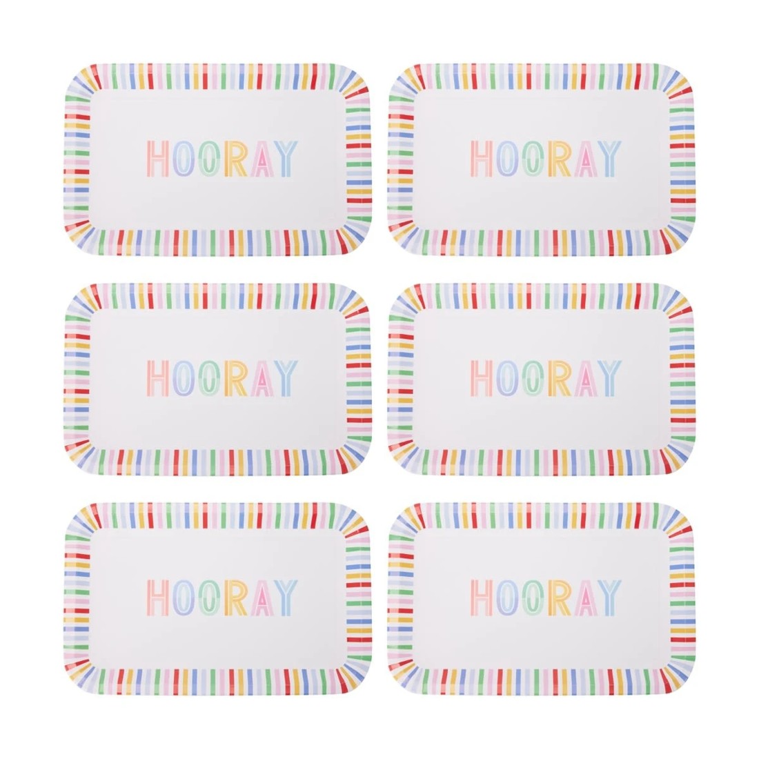 3 6 Pack Bright Serving Platter, 3 of 7