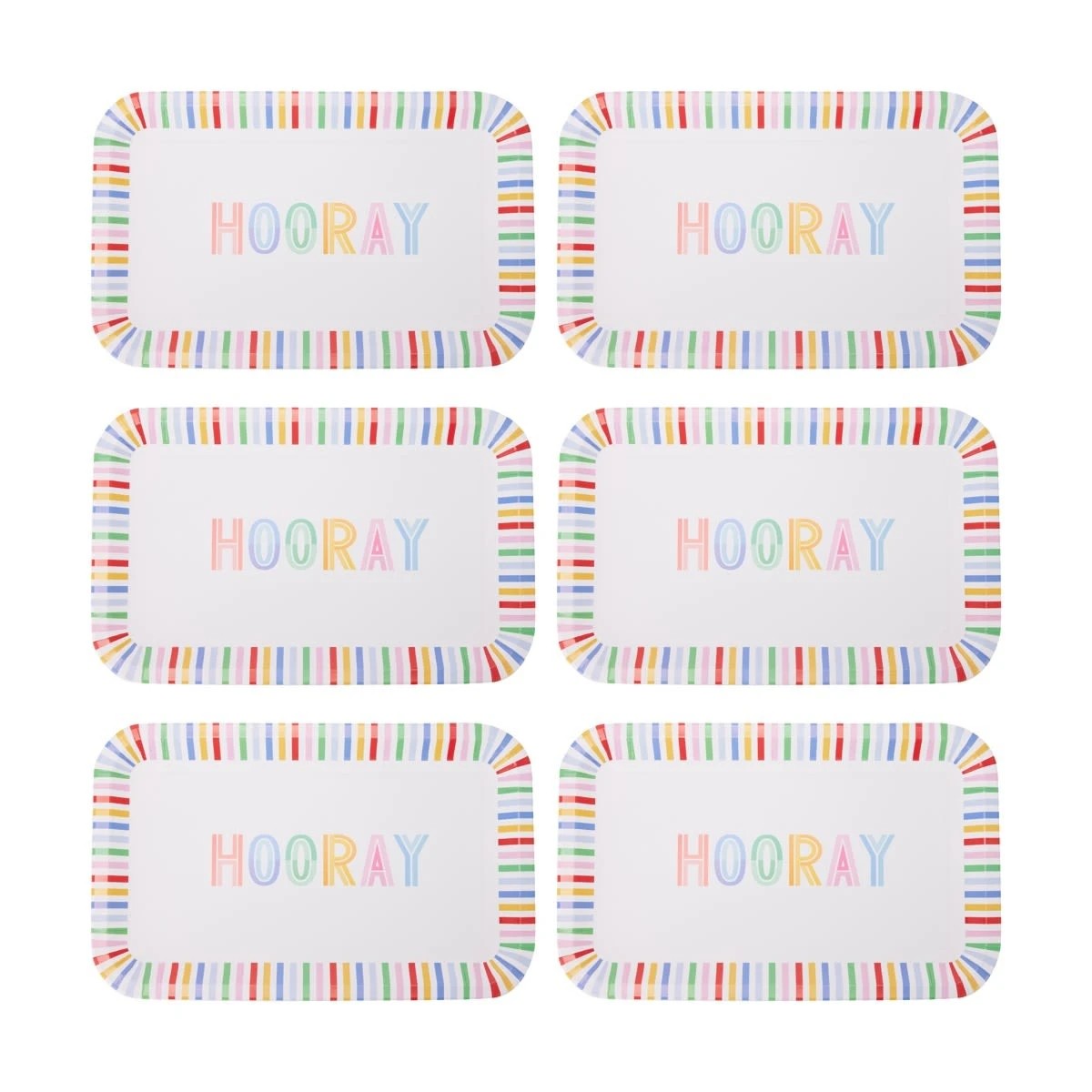 3 6 Pack Bright Serving Platter, 3 of 7