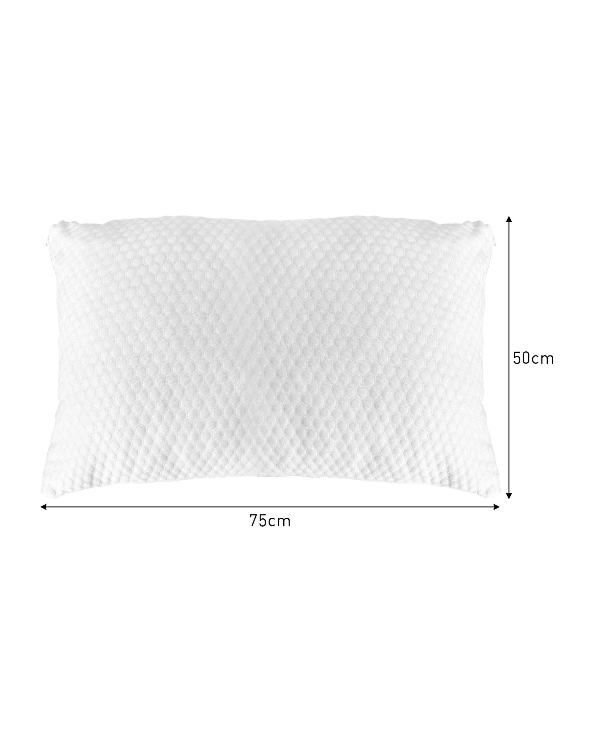4 Laura Hill Cooling Memory Foam Pillow - Single, 4 of 10