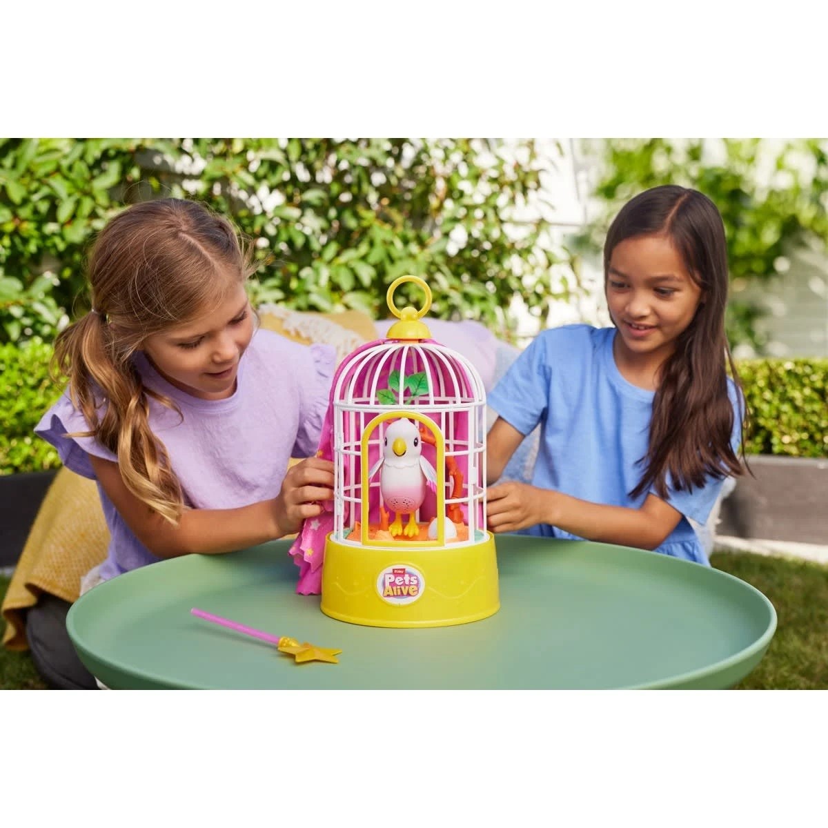 6 7 Piece Zuru Pets Alive Polly the Surprise Magic Bird, 6 of 11