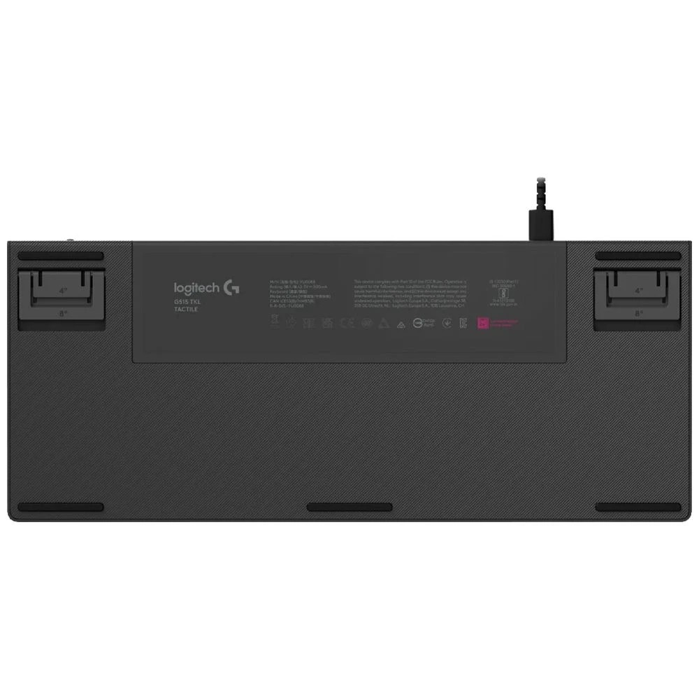 6 Logitech - G515 LIGHTSYNC TKL Wired Gaming Keyboard - Black, 6 of 9