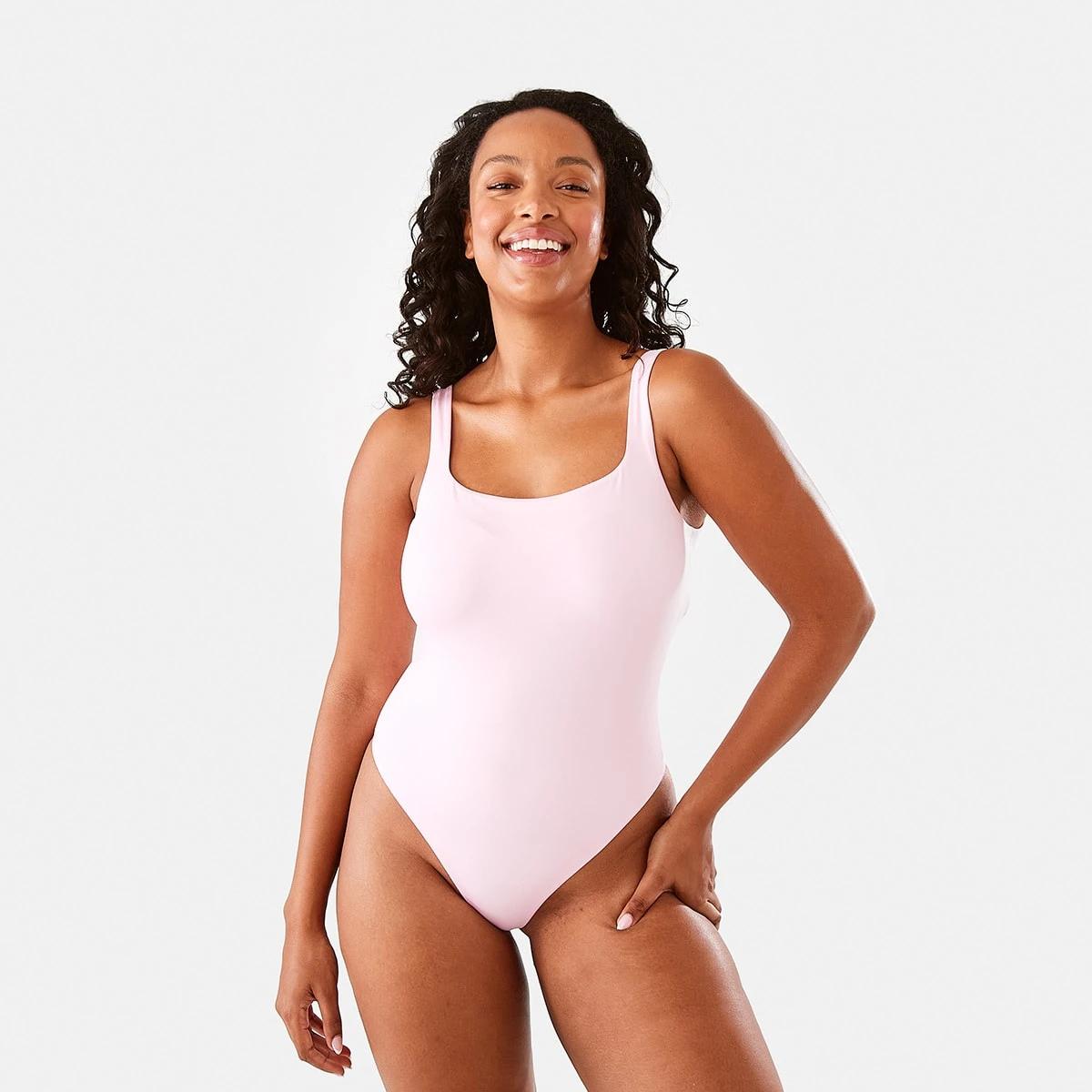 1 Smoothing Bodysuit Bllet Pink, 1 of 6