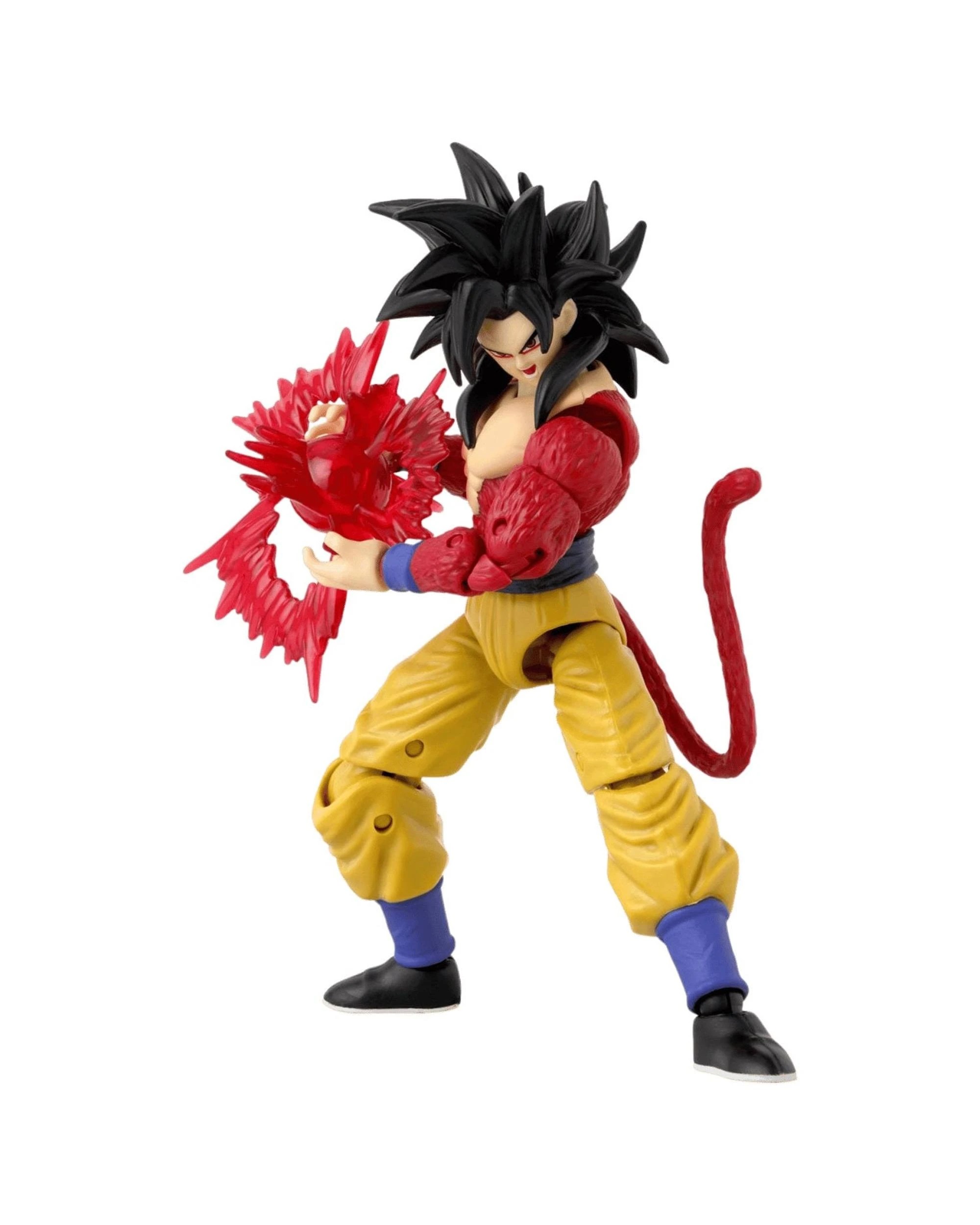 7 Dragon Ball Super Dragon Stars Series Power Up Pack Super Saiyan 4 Goku - GT Version -  Figure, 7 of 10