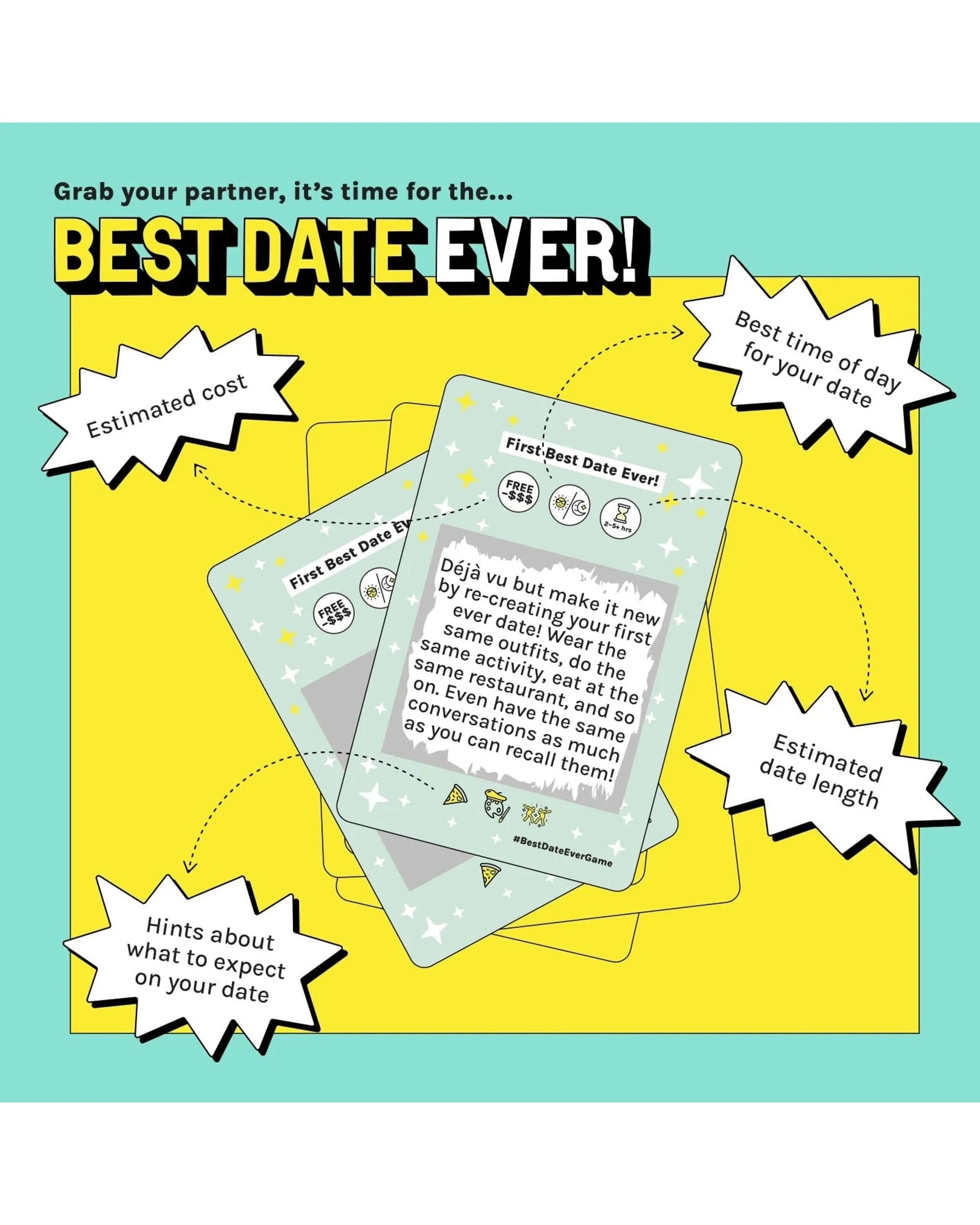 3 Best Date Ever Card Game, 3 of 7