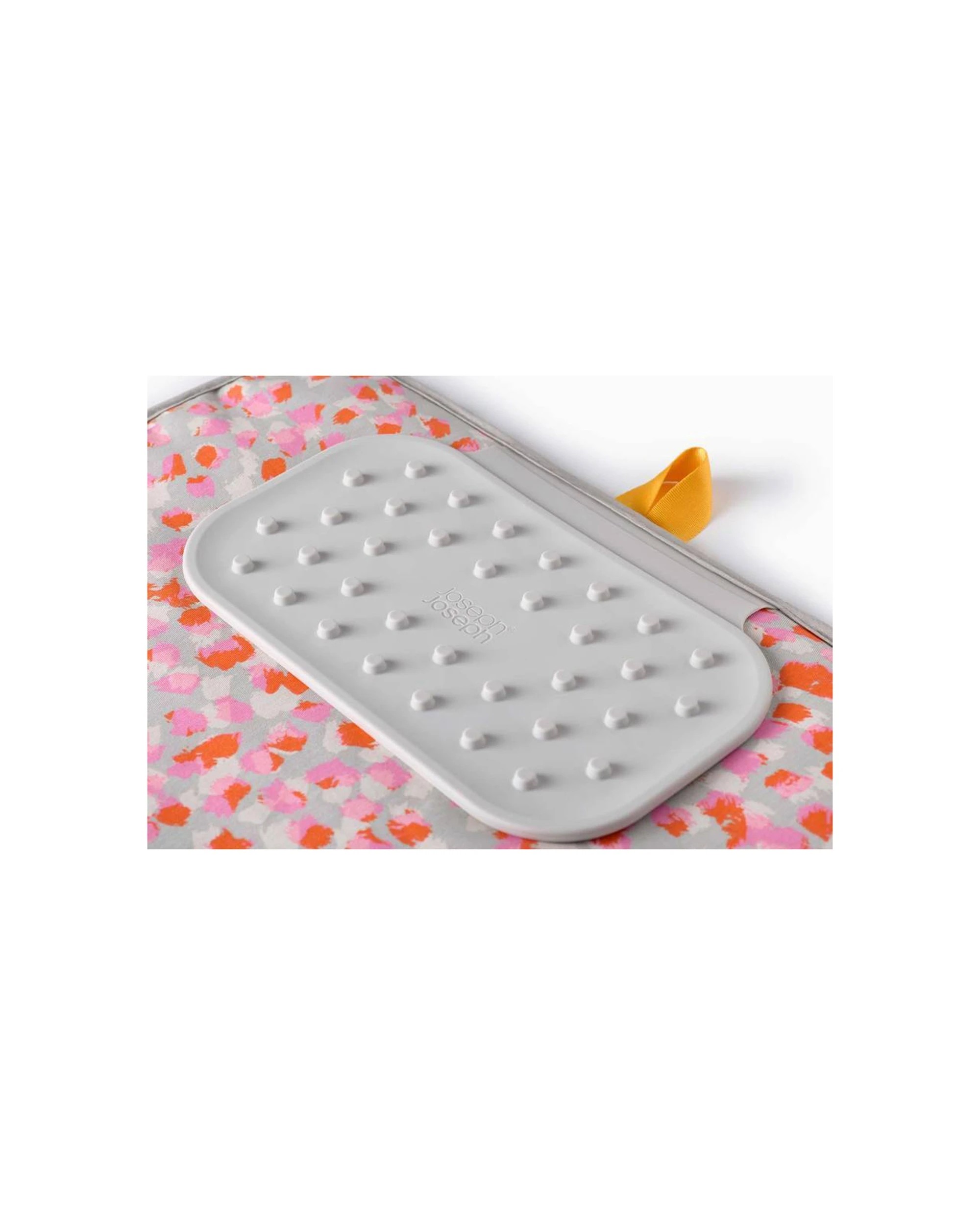 3 Joseph Joseph Swift Ironing Mat 47x90cm Heat Resistant DripLock Silicone Non-Slip Peach Blossom - Multi, 3 of 6