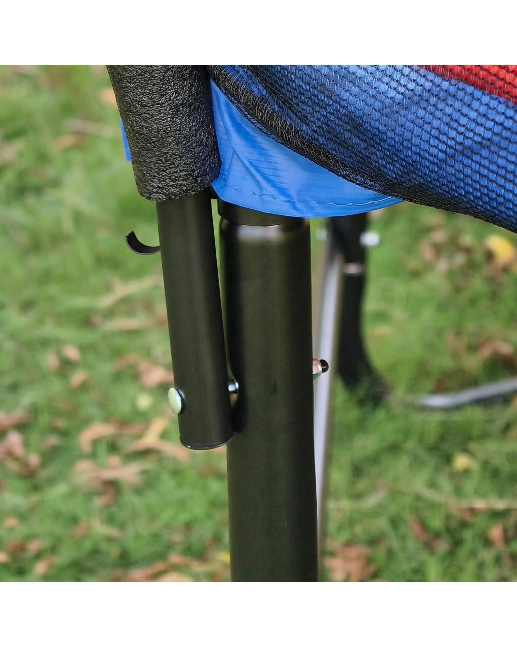 6 Kahuna Twister 14ft Springless Trampoline with Basketball Set - Blue, 6 of 9