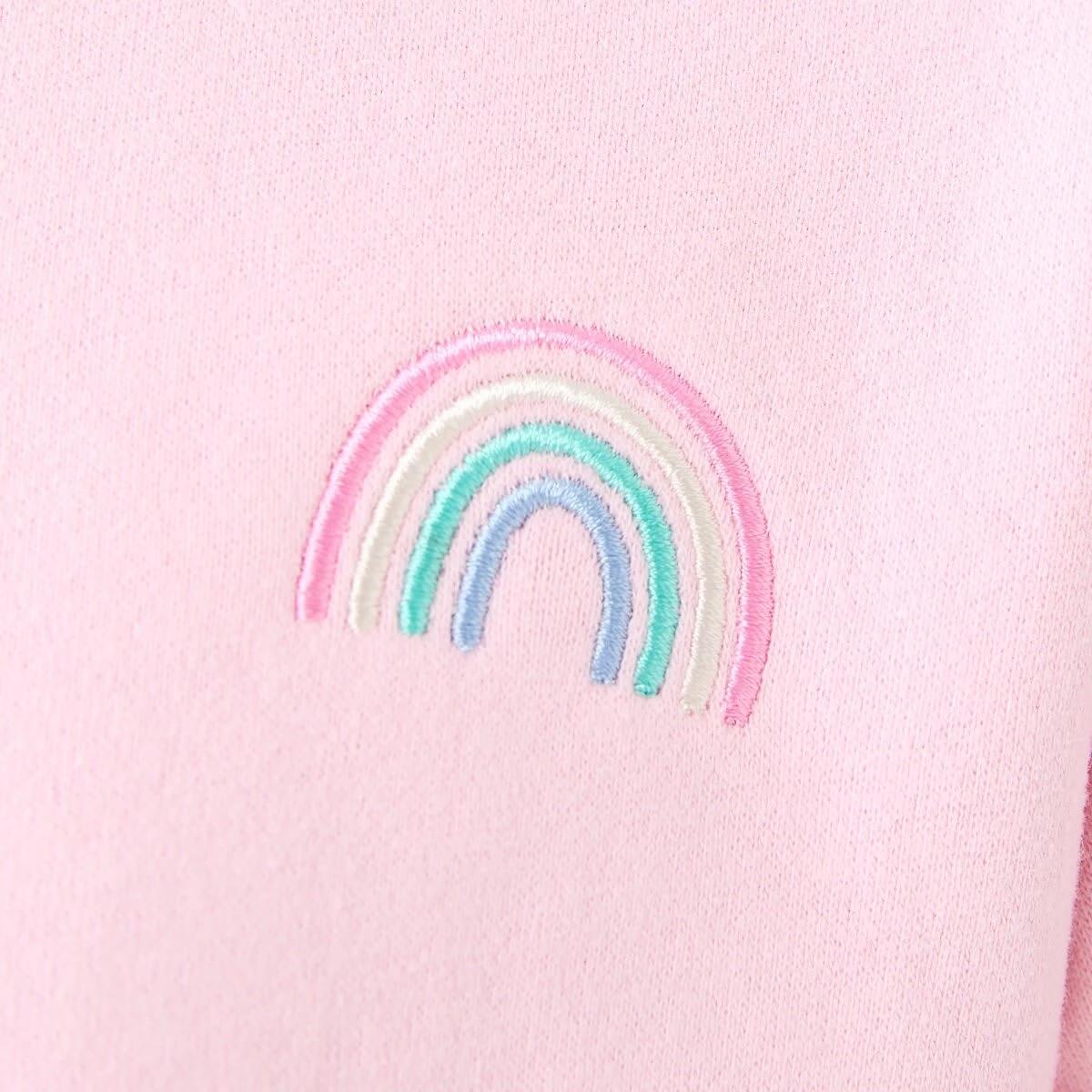 4 Taped Fleece Dress Rainbow, 4 of 10