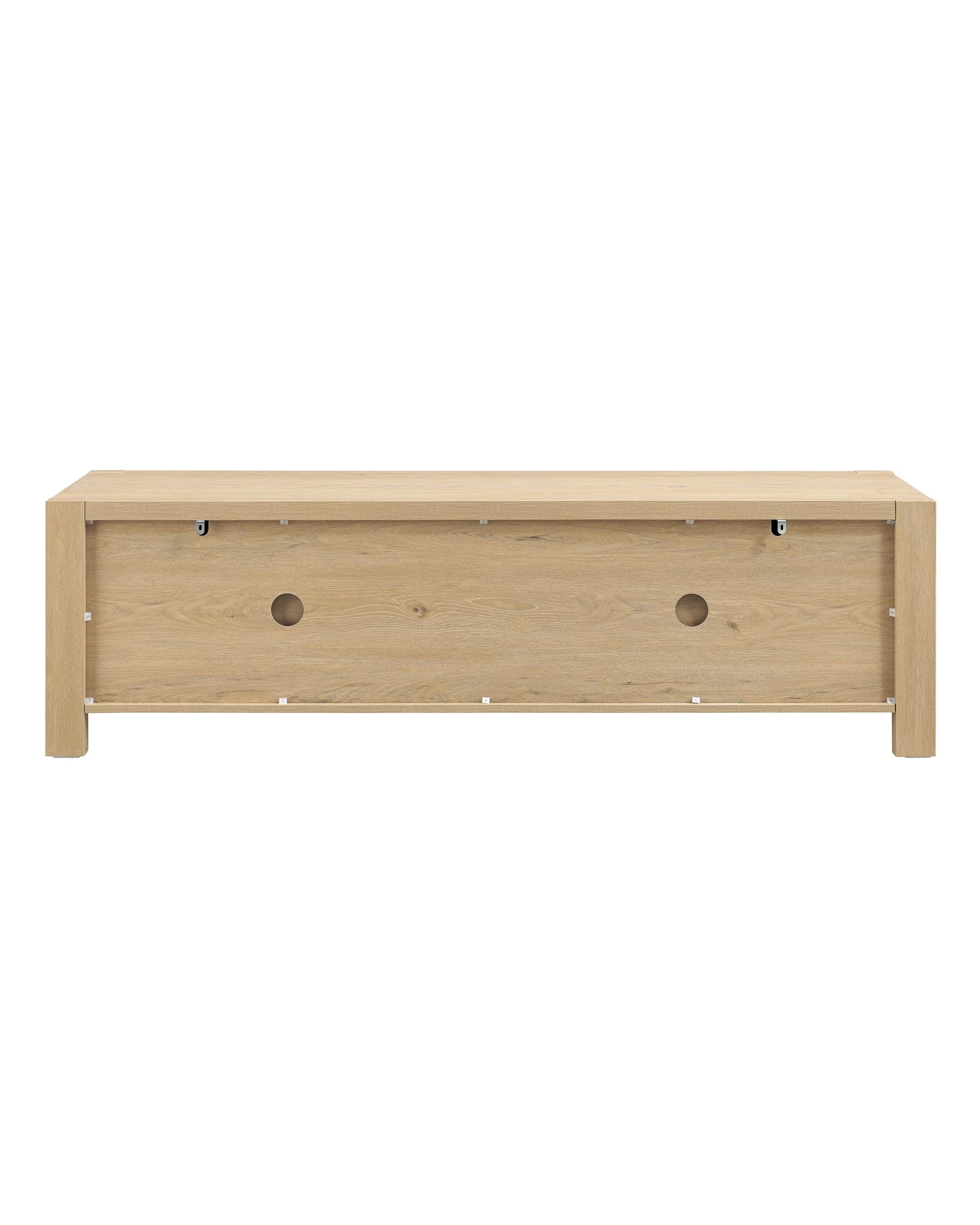5 Kodu Entertainment TV Unit 2 Drawers - Natural, 5 of 9