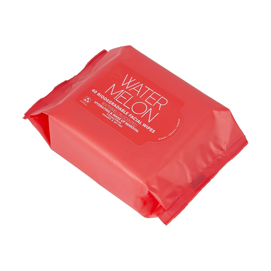 2 40 Pack Hydrating & Makeup Removal Facial Wipes - Watermelon, 2 of 4