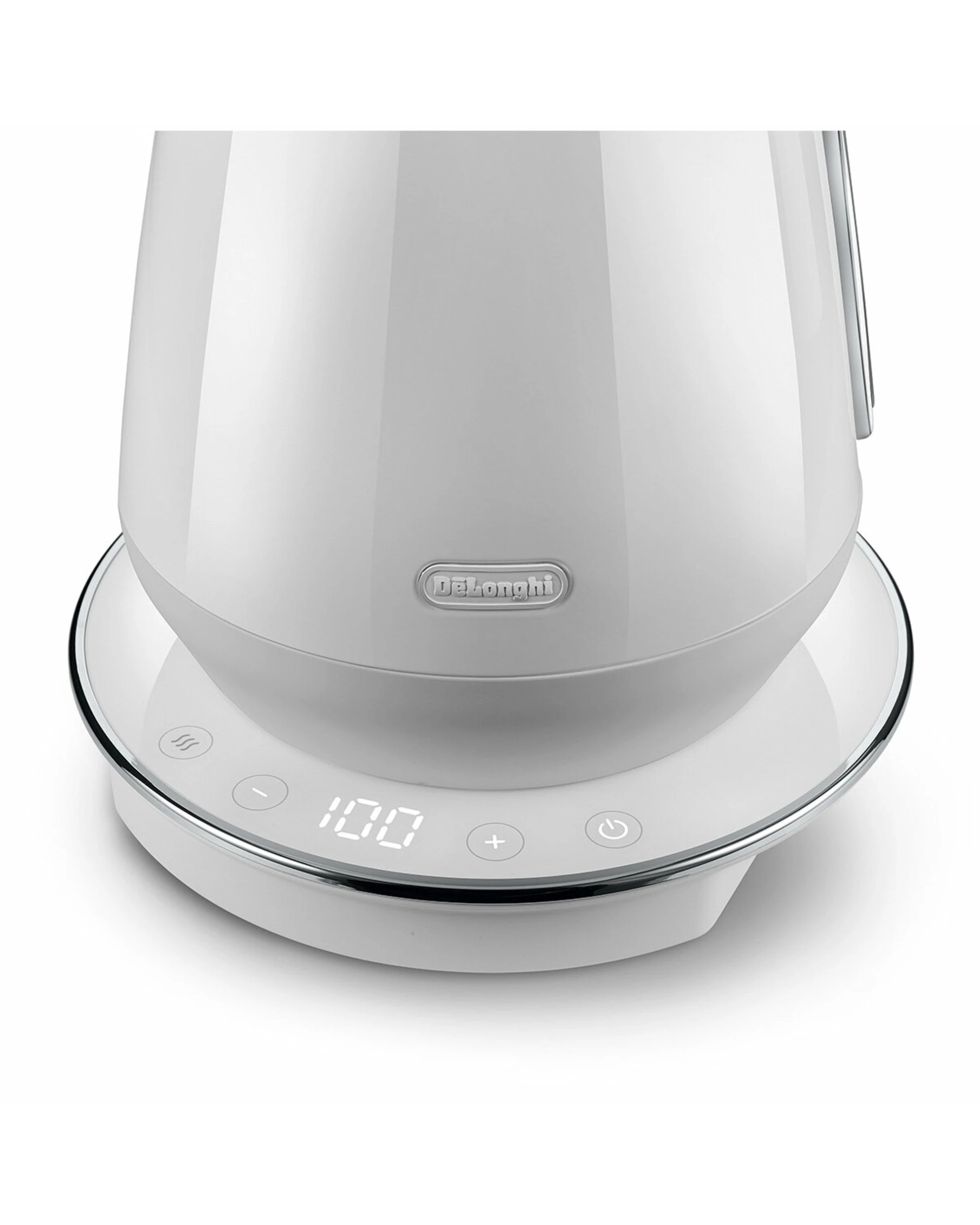 3 De'Longhi Eclettica Variable Temperature Kettle White, 3 of 5