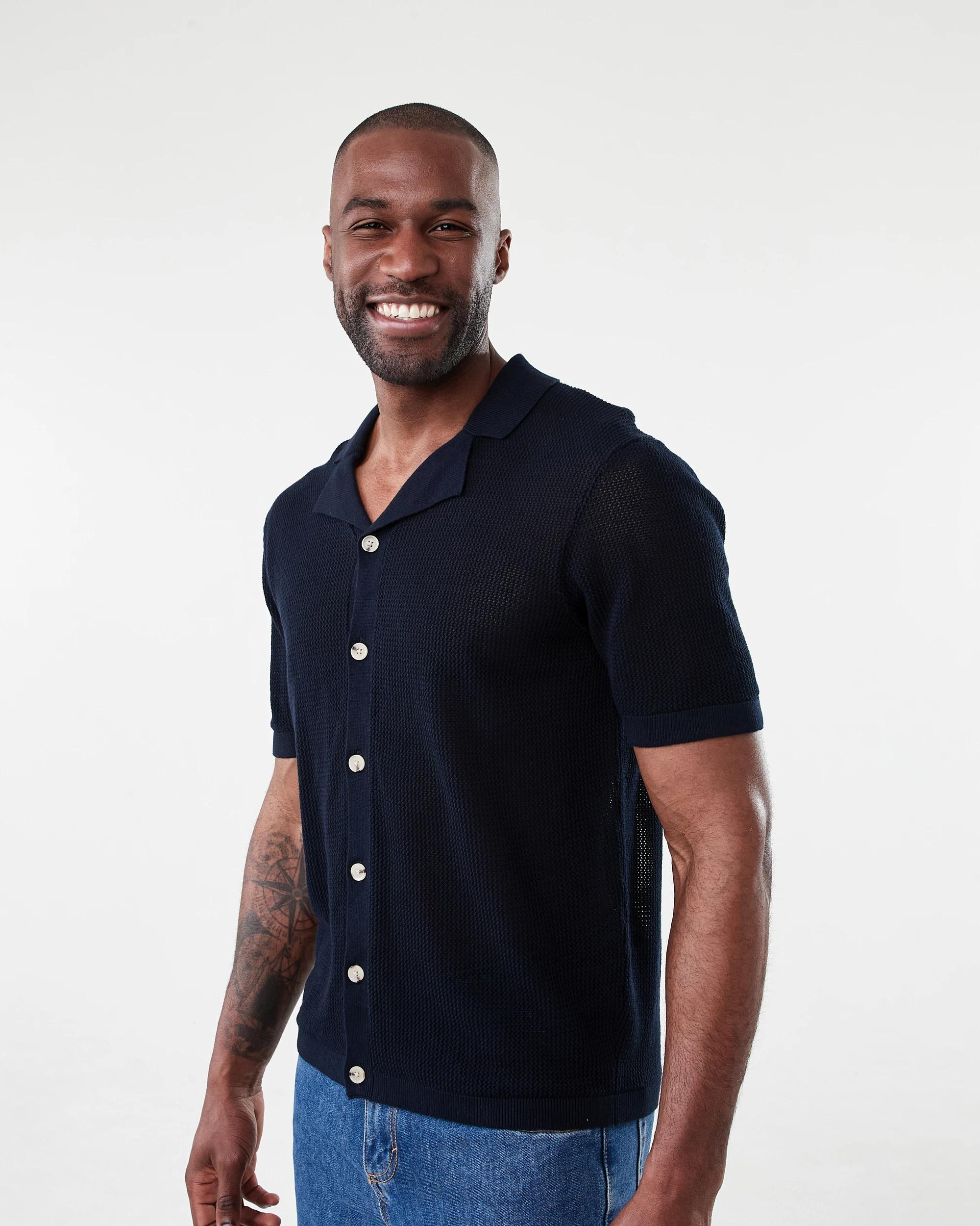 2 Short Sleeve True Knit Shirt Sky Cptn, 2 of 6